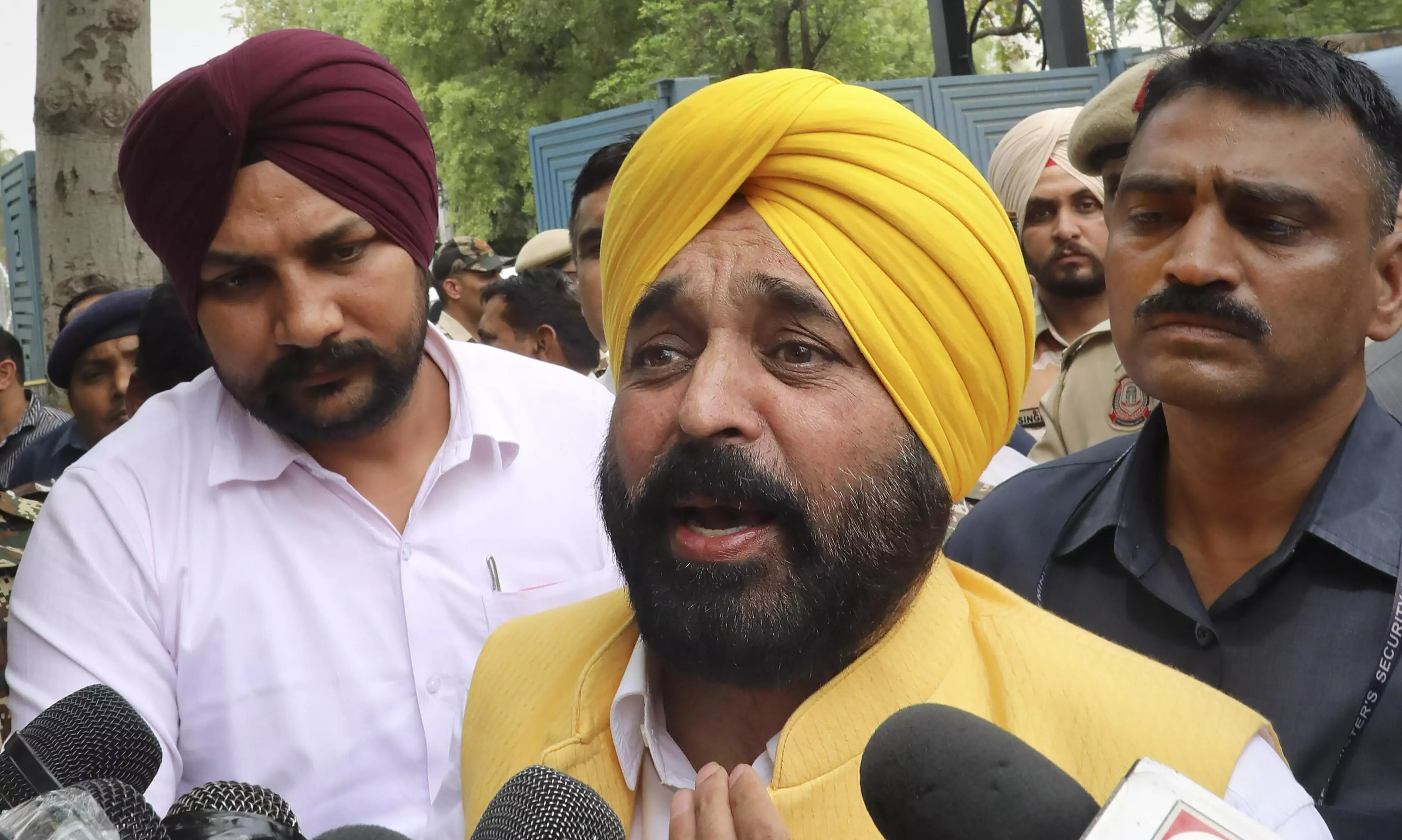 BJP relying on divisive tactics to seek votes, alleges Punjab CM Mann