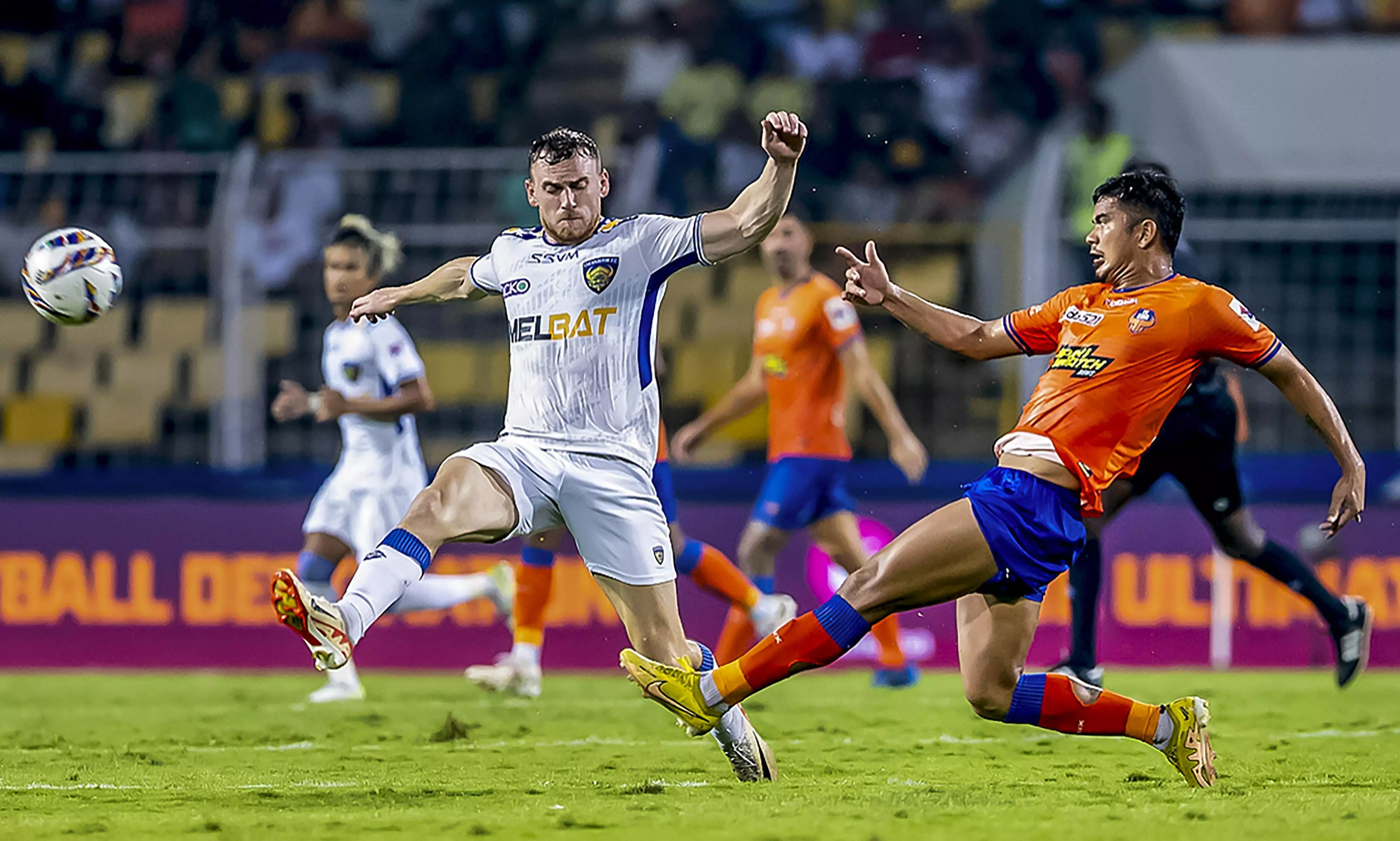 FC Goa enter ISL semis after a 2-1 win over Chennaiyin FC