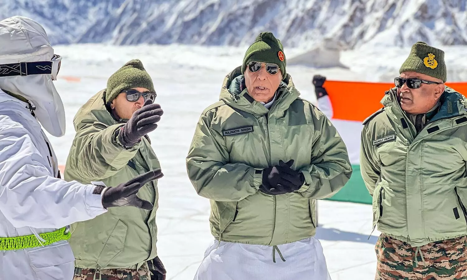 Rajnath Singh visits Siachen; reviews military preparedness