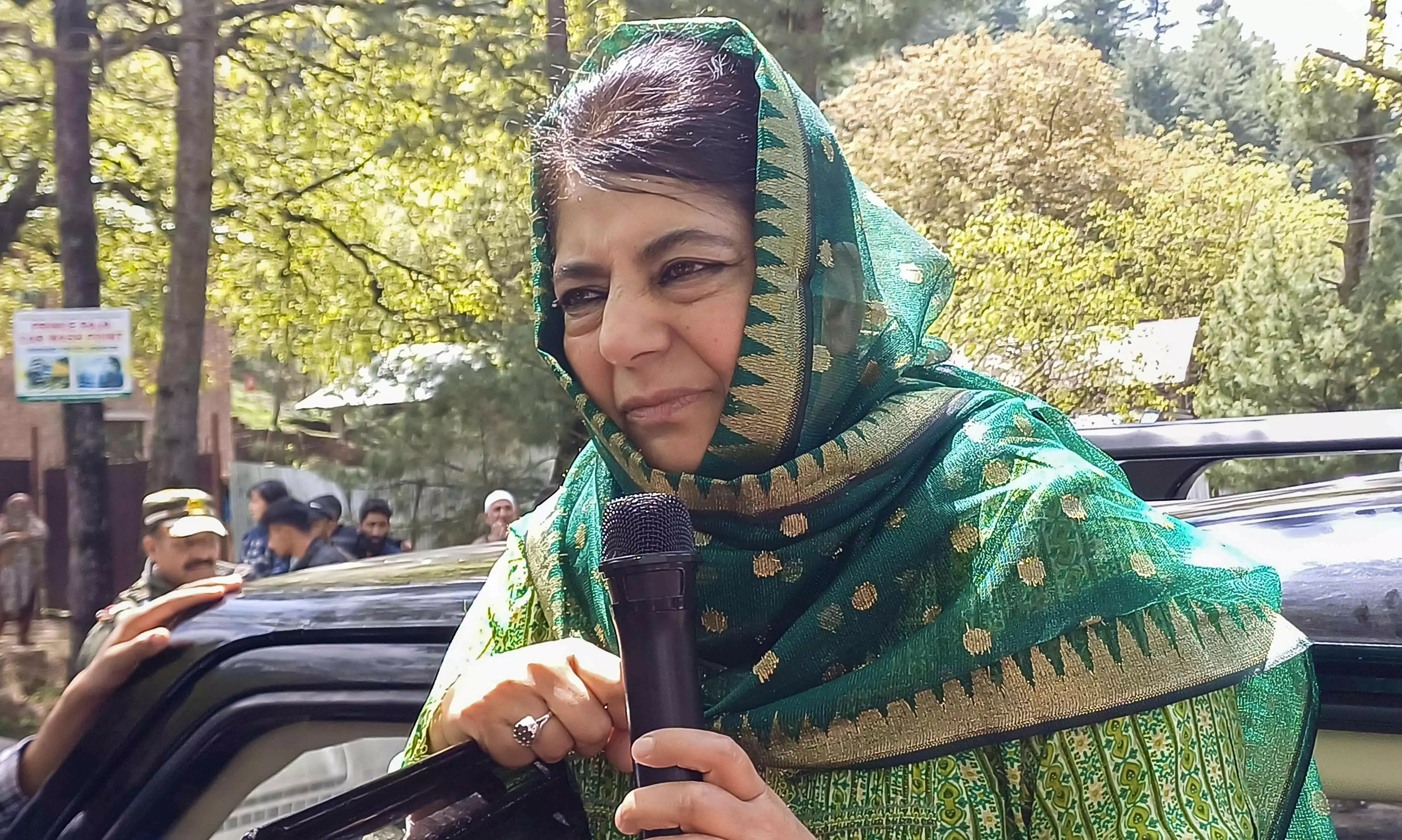 Mehbooba criticizes BJP for aggravating Kashmir issue with article 370 abrogation