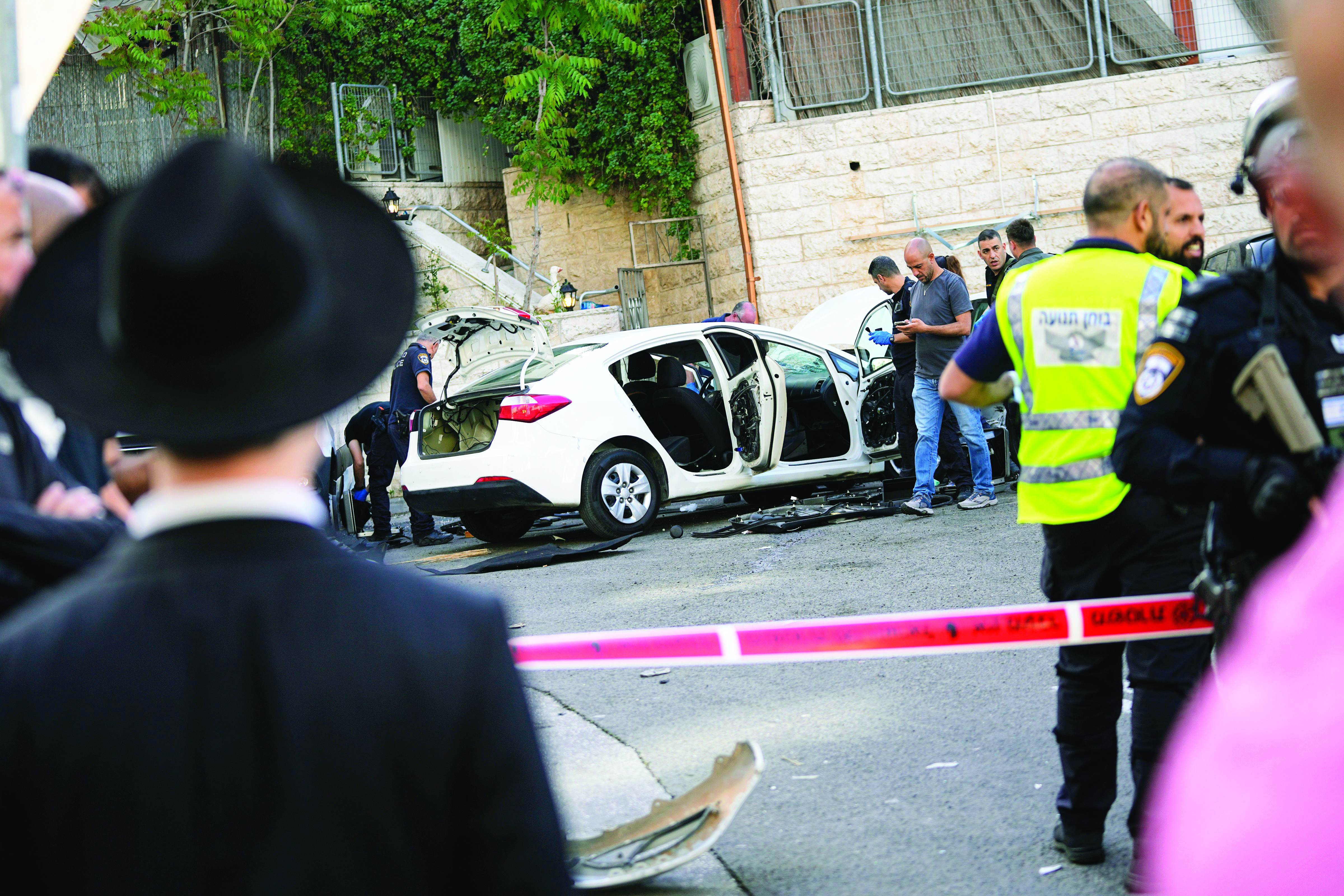 2 suspects arrested in Jerusalem car attack
