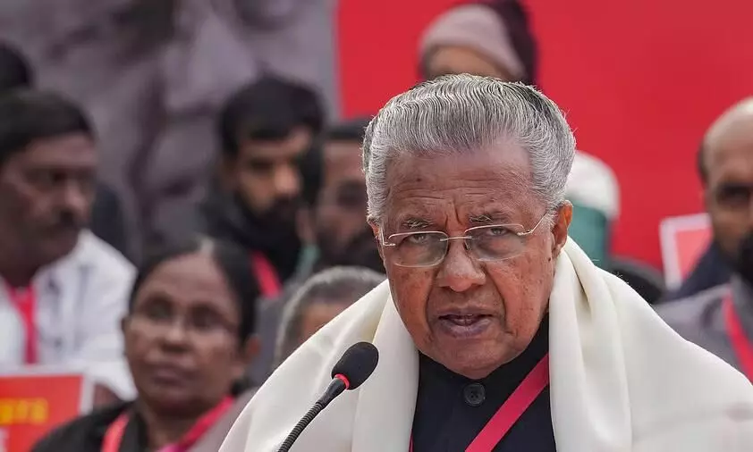 Vijayan criticizes EC for PMs remarks on muslims Vijayan criticizes EC for PMs remarks on muslims