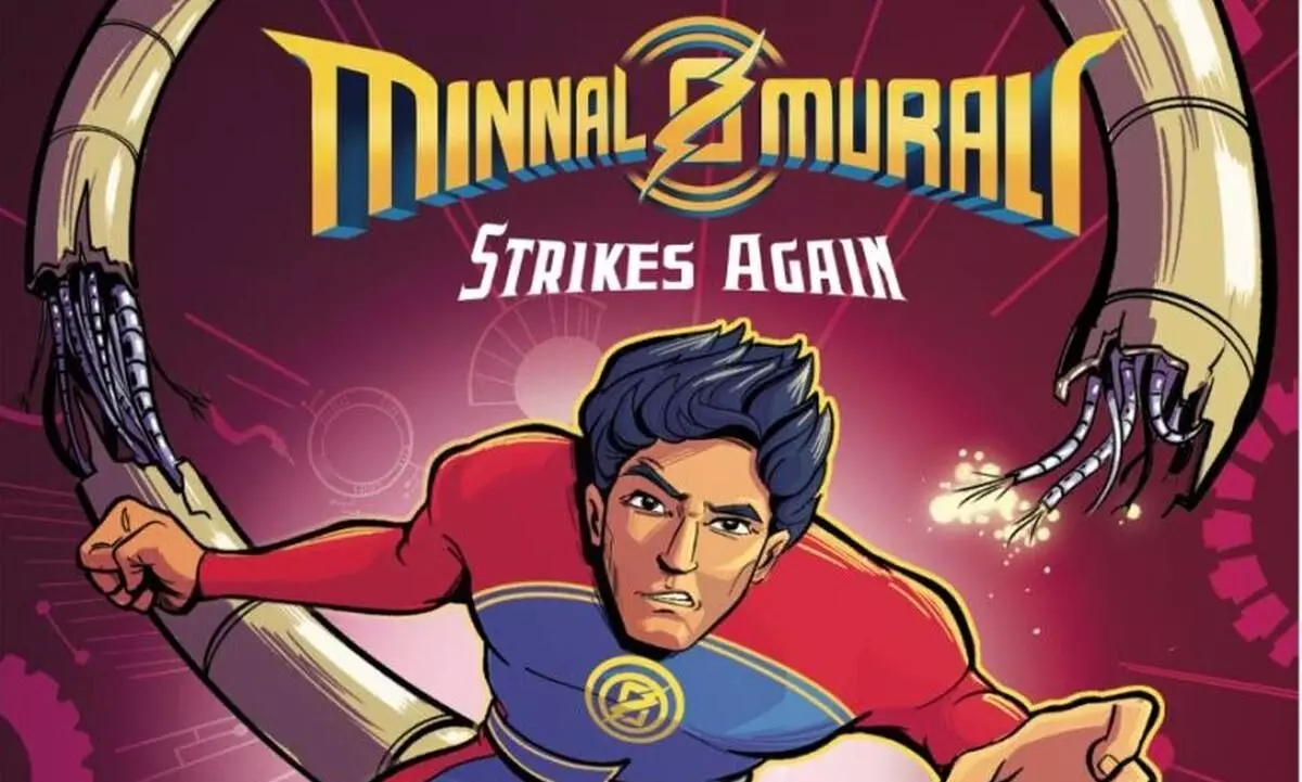 Spirit Media, Tinkle Comics announce superhero graphic novel Minnal Murali