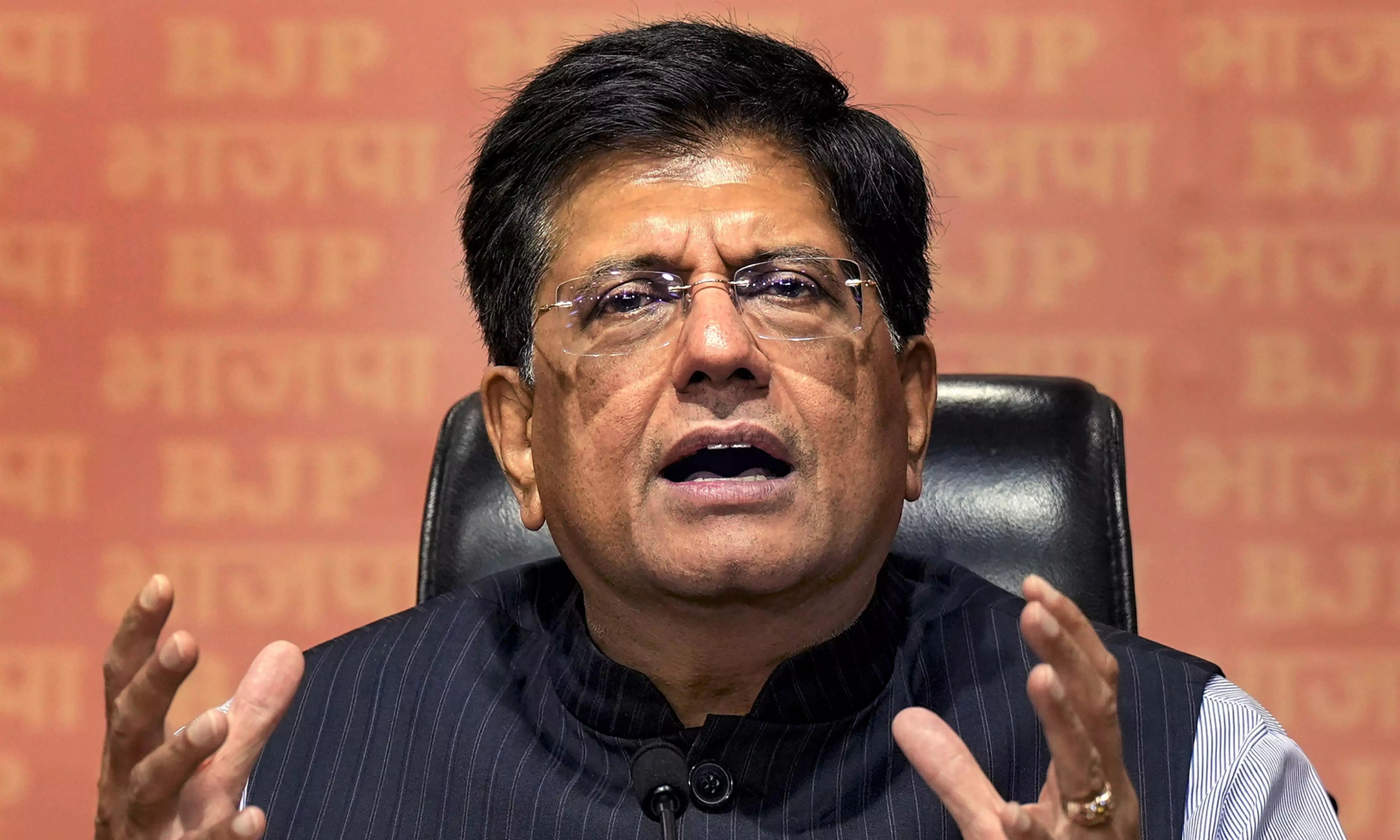 5-year gap in development under YSRCP govt: Piyush Goyal 5-year gap in development under YSRCP govt: Piyush Goyal