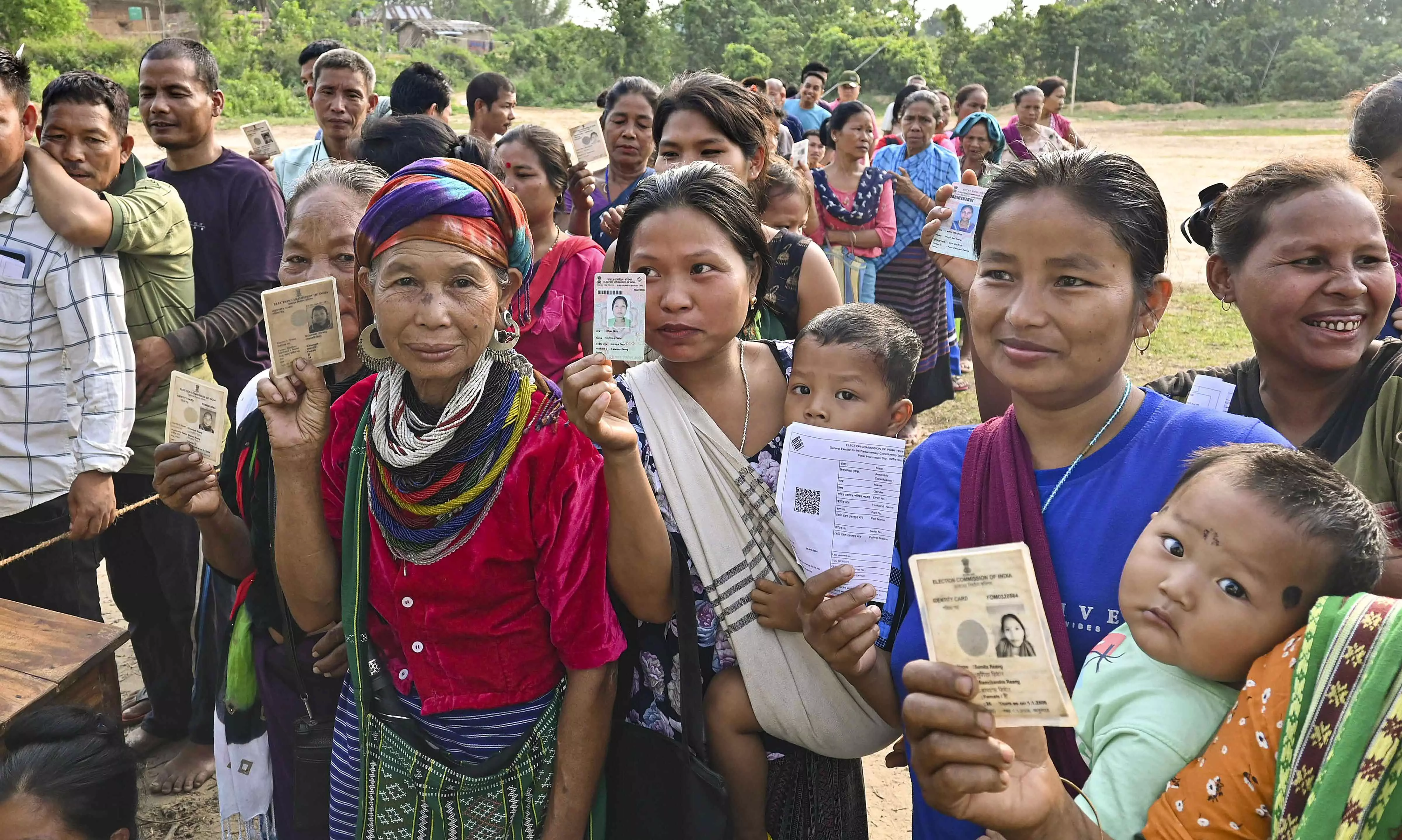 Manipur: 15.49% turnout recorded by 9 am