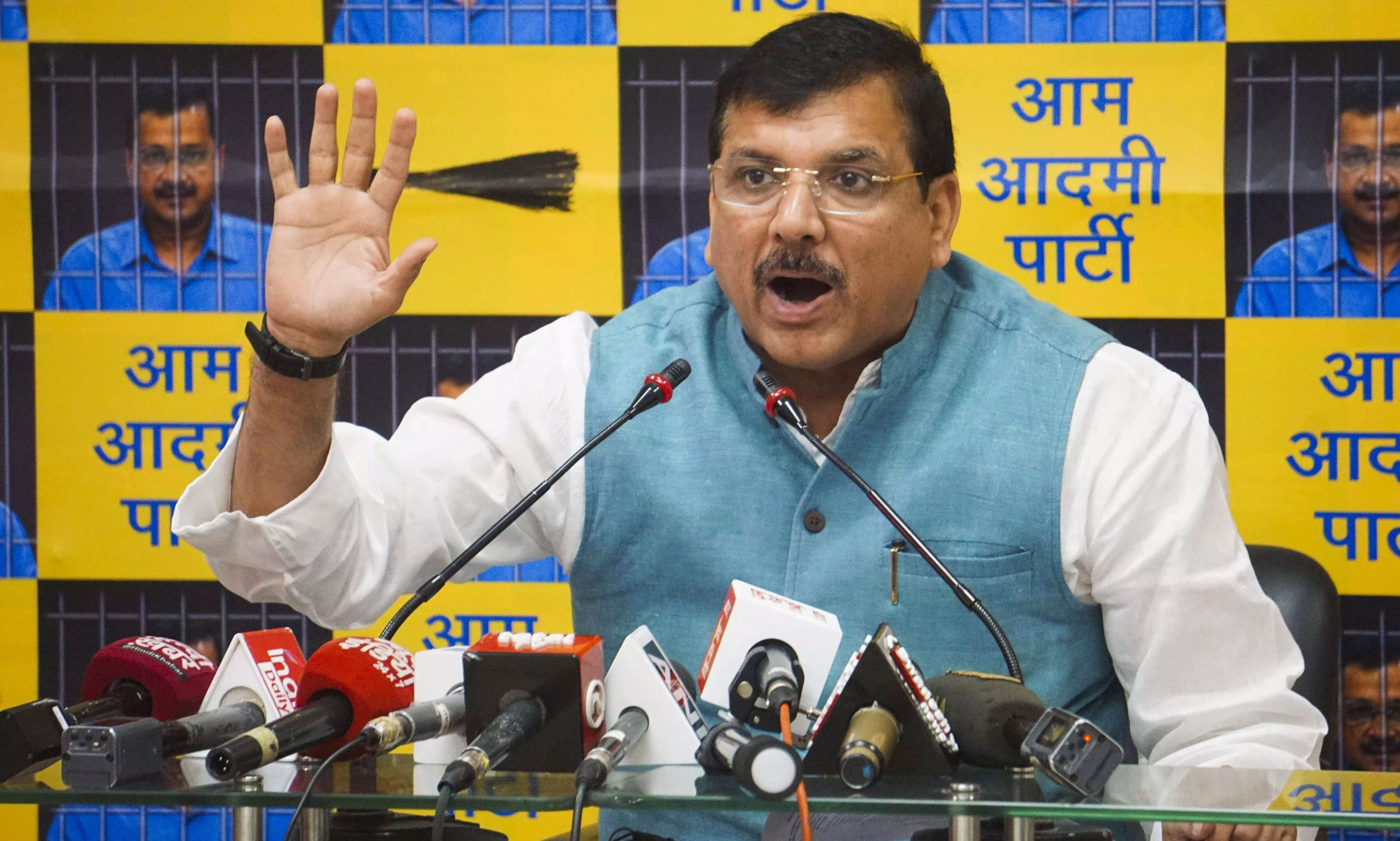 BJP is anti-Dalit, not letting reserved candidate become Delhi mayor: Sanjay Singh BJP is anti-Dalit, not letting reserved candidate become Delhi mayor: Sanjay Singh