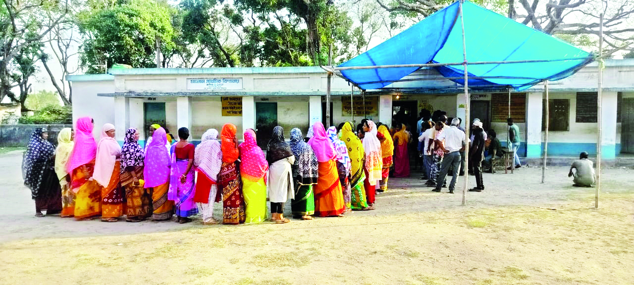 Raiganj records about 71.87% voter turnout