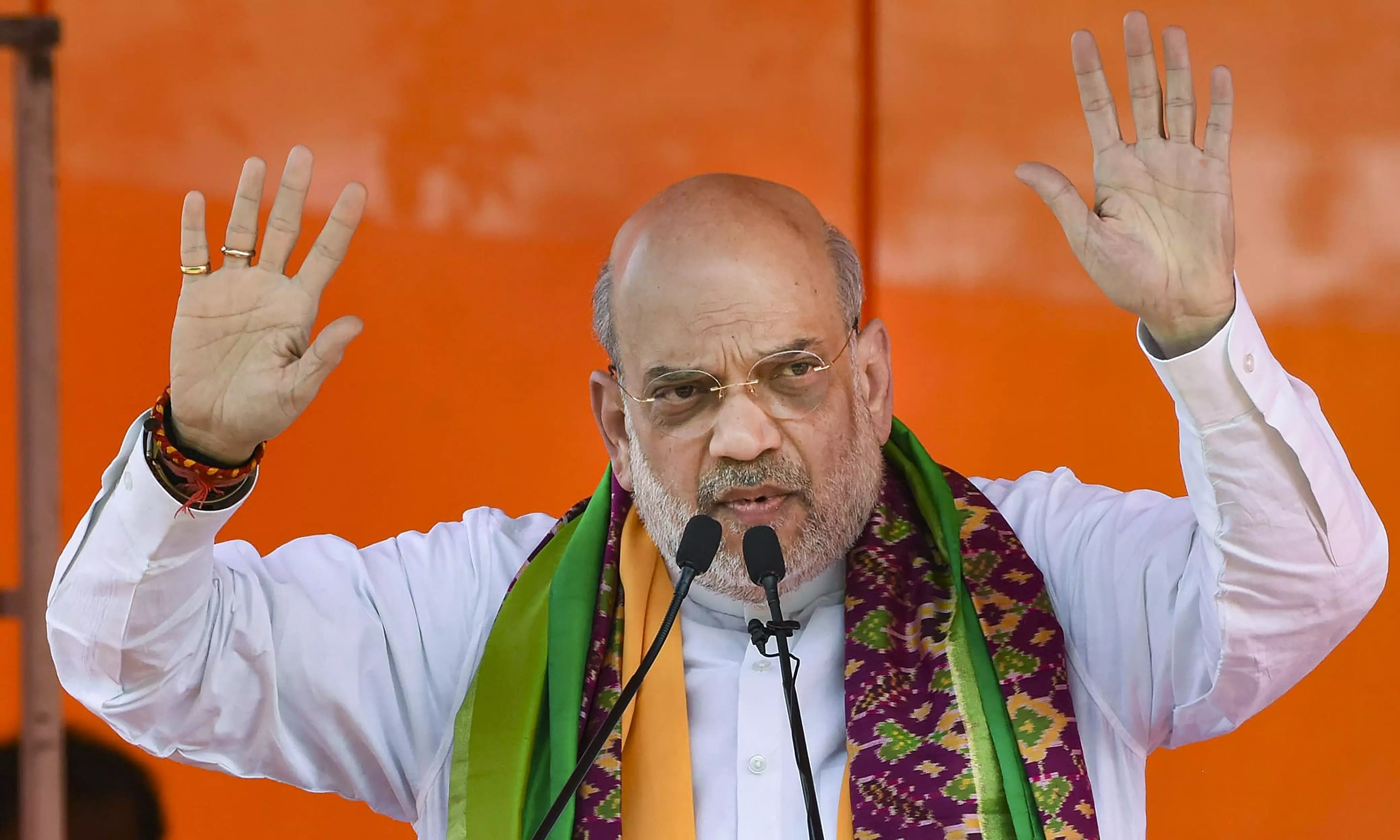 Make Modi PM for third term to rid country of terrorism and Naxalism, says Shah