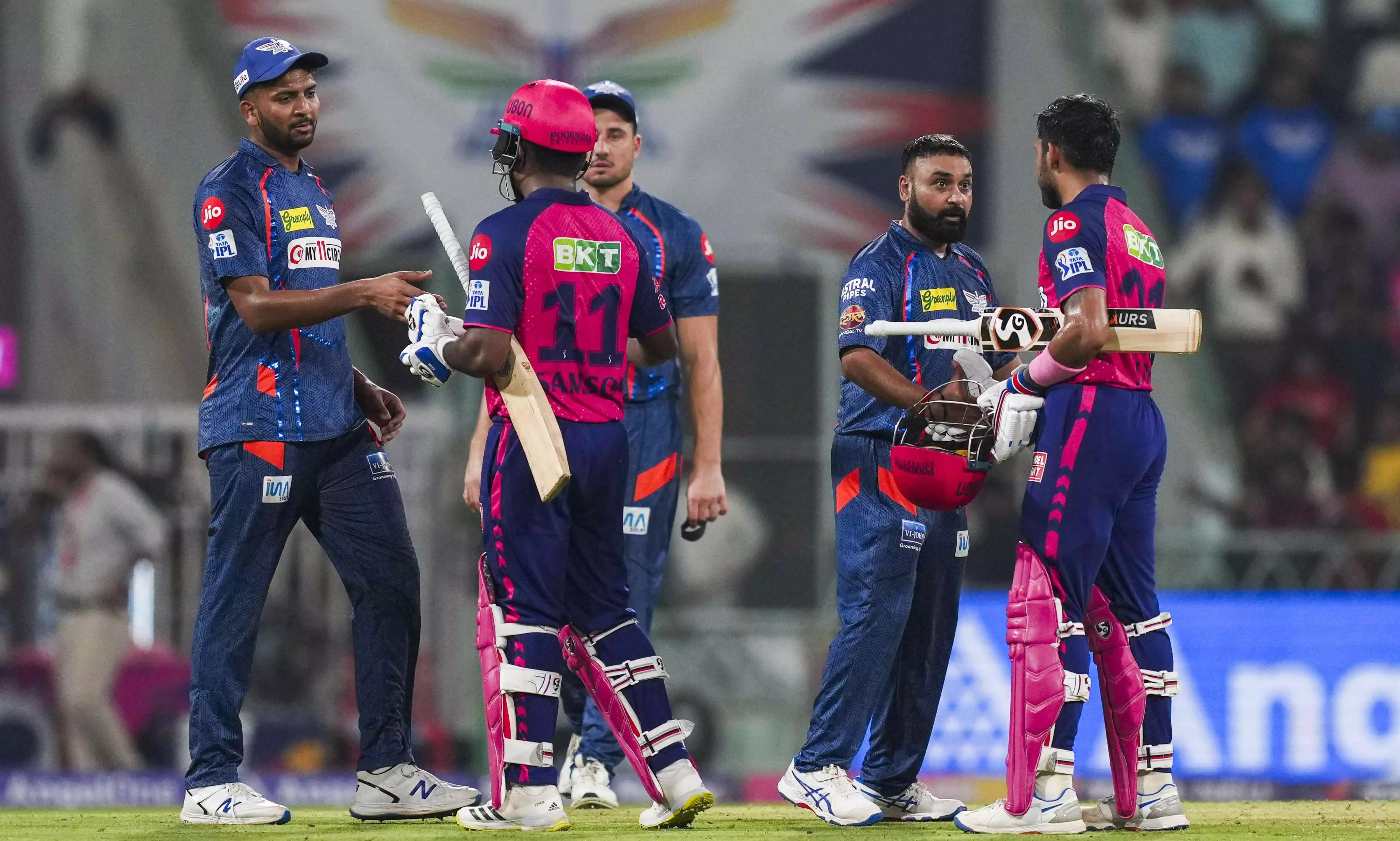 Samson, Jurel hand RR comfortable 7-wicket win over LSG Samson, Jurel hand RR comfortable 7-wicket win over LSG