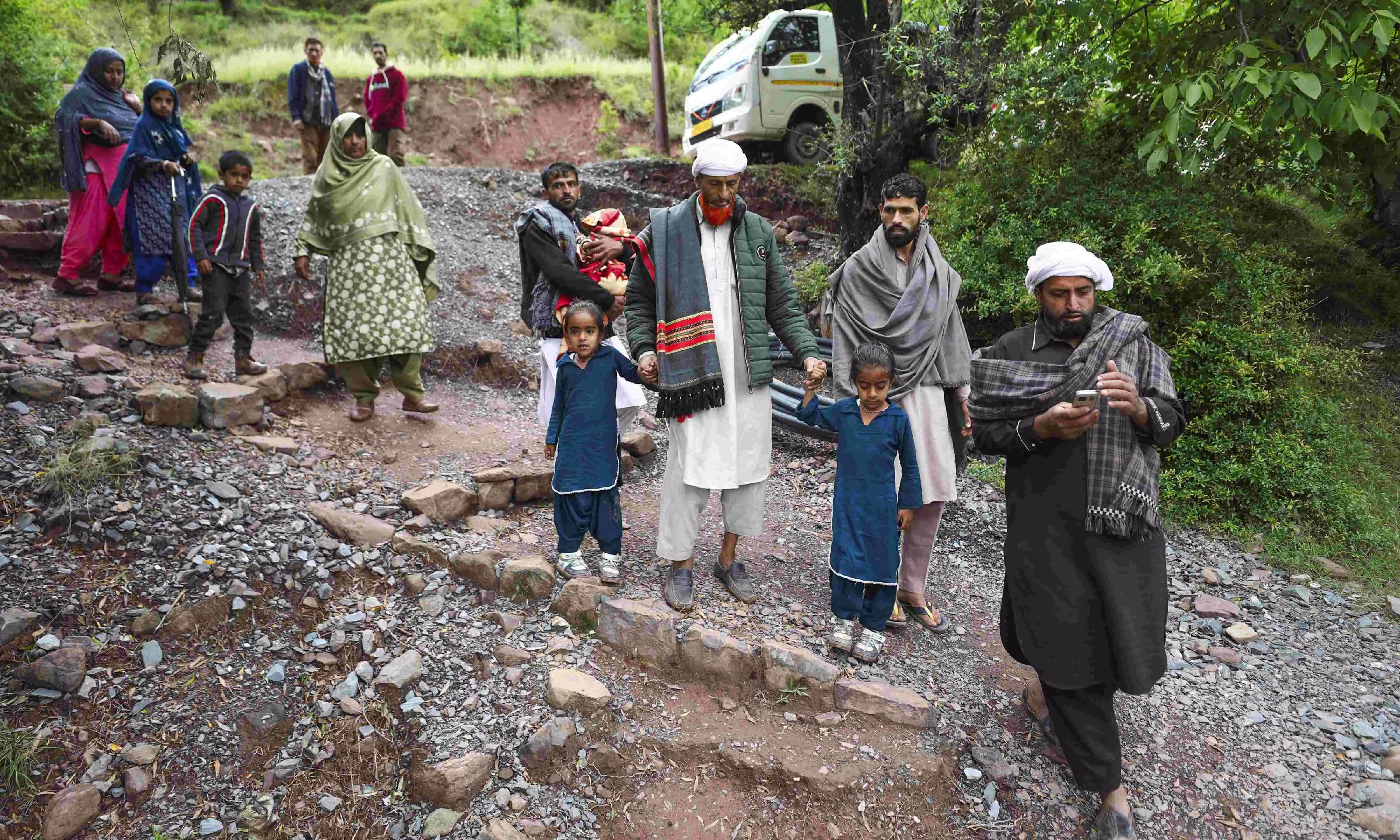 Over 500 persons relocated to safer places amid land sinking in J-Ks Ramban