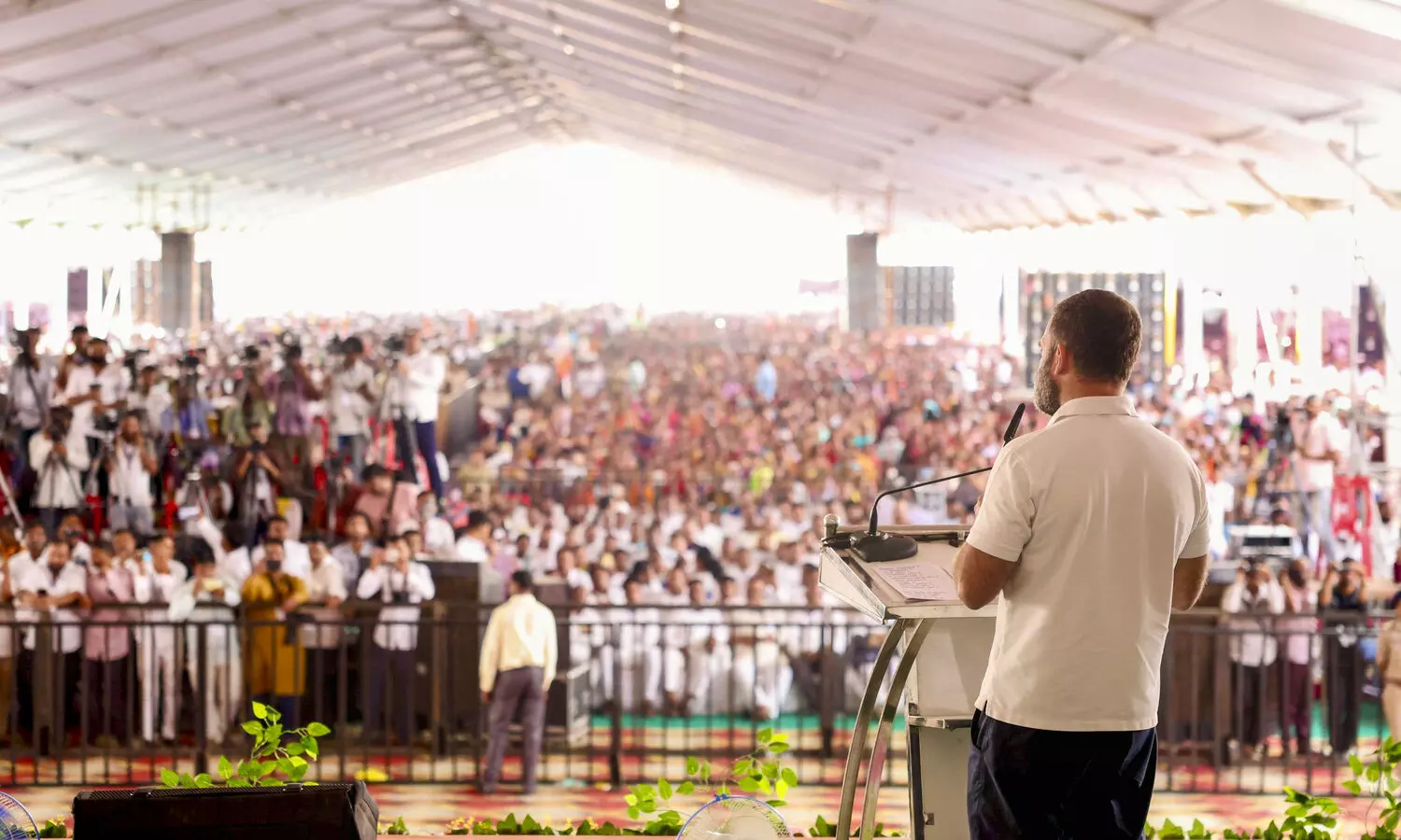 Modi runs govt for billionaires, Patnaik for select few: Rahul Gandhi