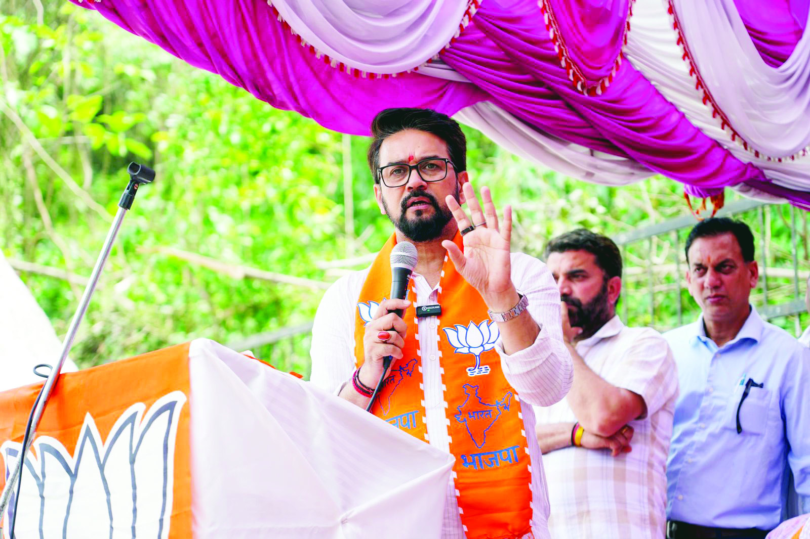 Congress has tendency to impede progress, says Anurag Thakur Congress has tendency to impede progress, says Anurag Thakur