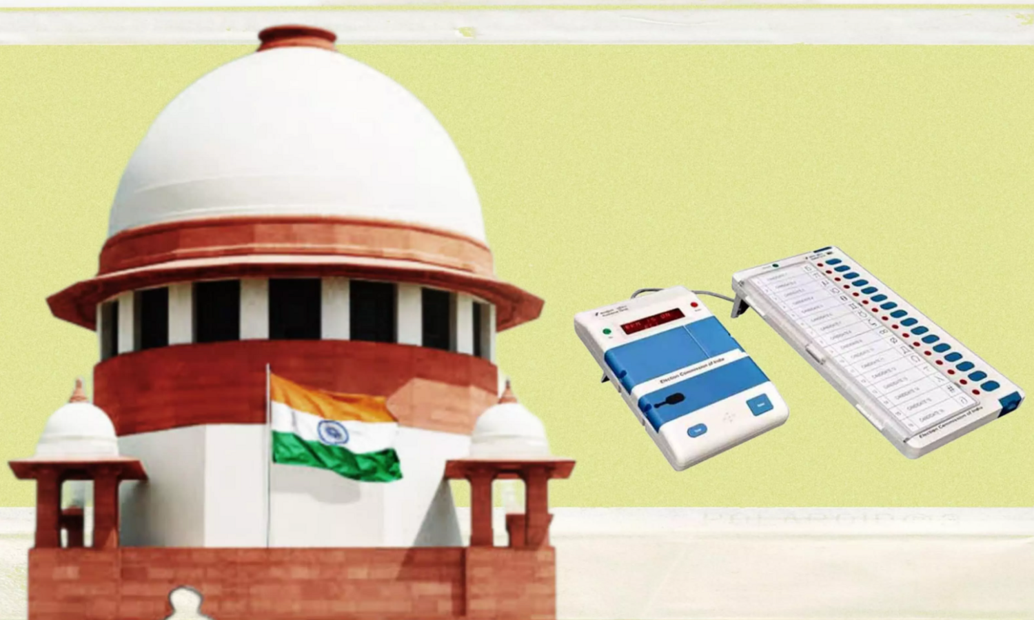 SC dismisses plea on tallying of VVPAT slips with vote cast using EVMs