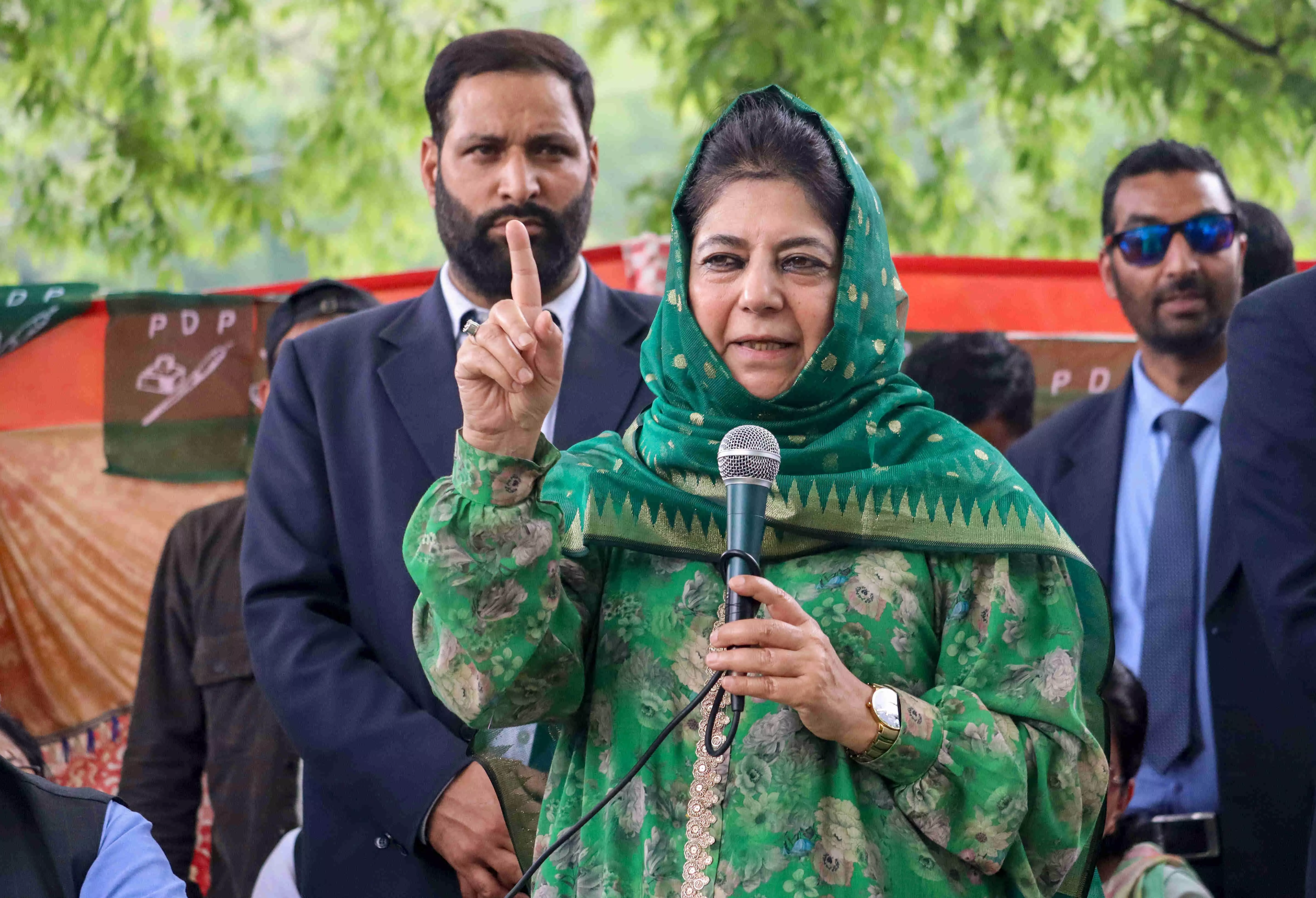Express unhappiness over Art 370 abrogation through votes: Mehbooba to J&K voters