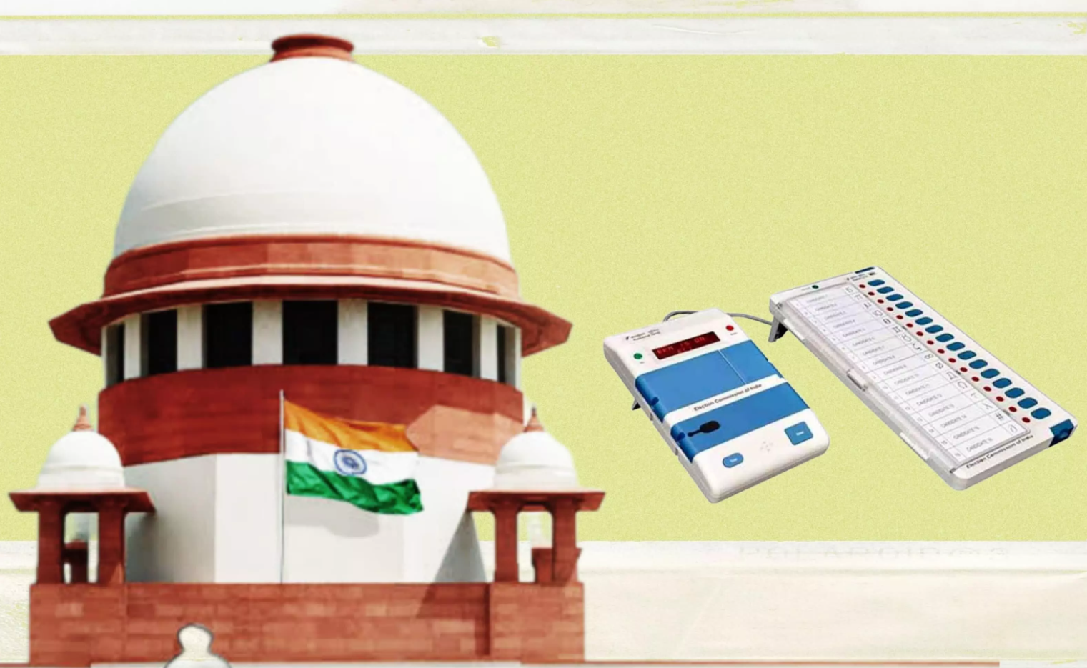 SC dismisses plea on tallying of VVPAT slips with vote cast using EVMs