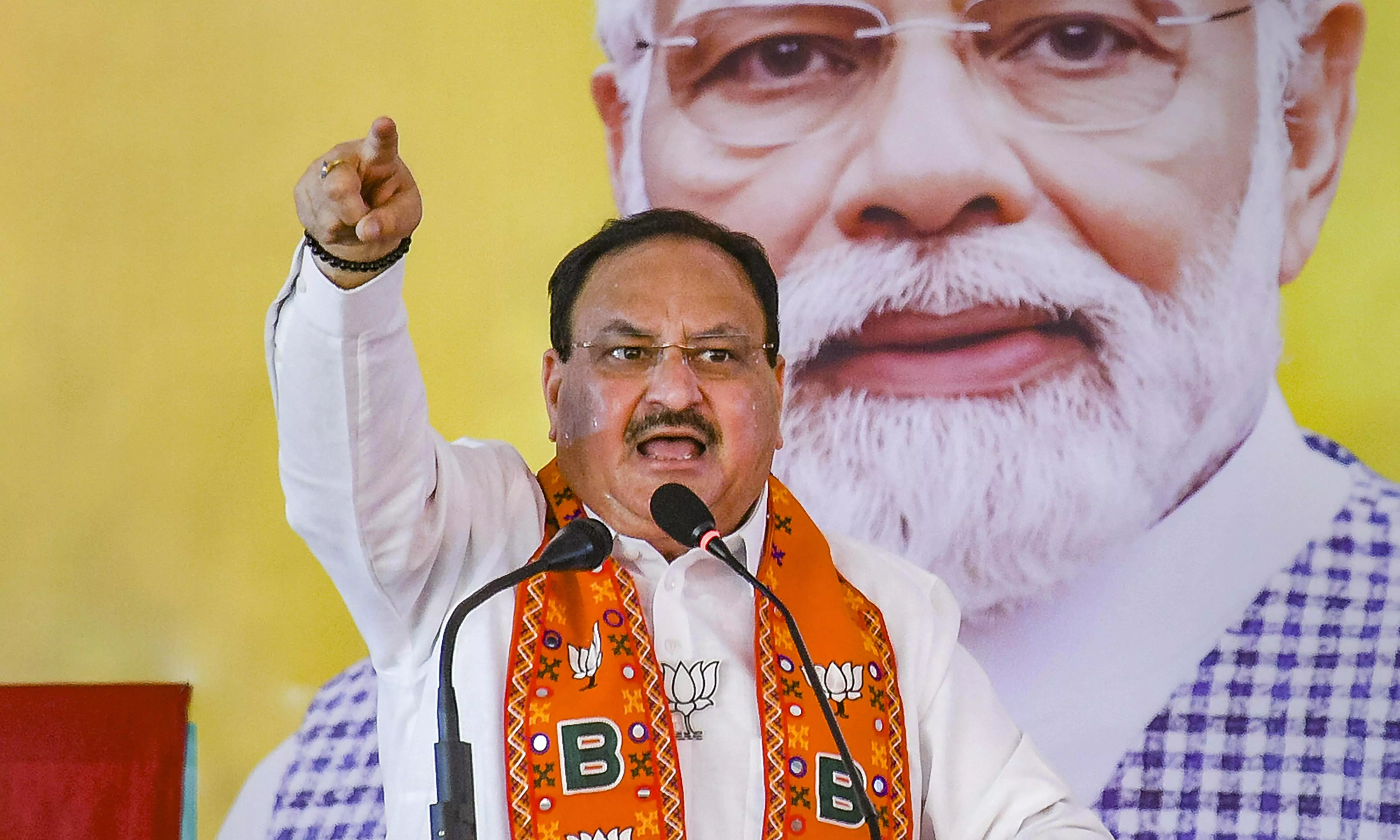 Nadda alleges Congress of being vicious and divisive Nadda alleges Congress of being vicious and divisive