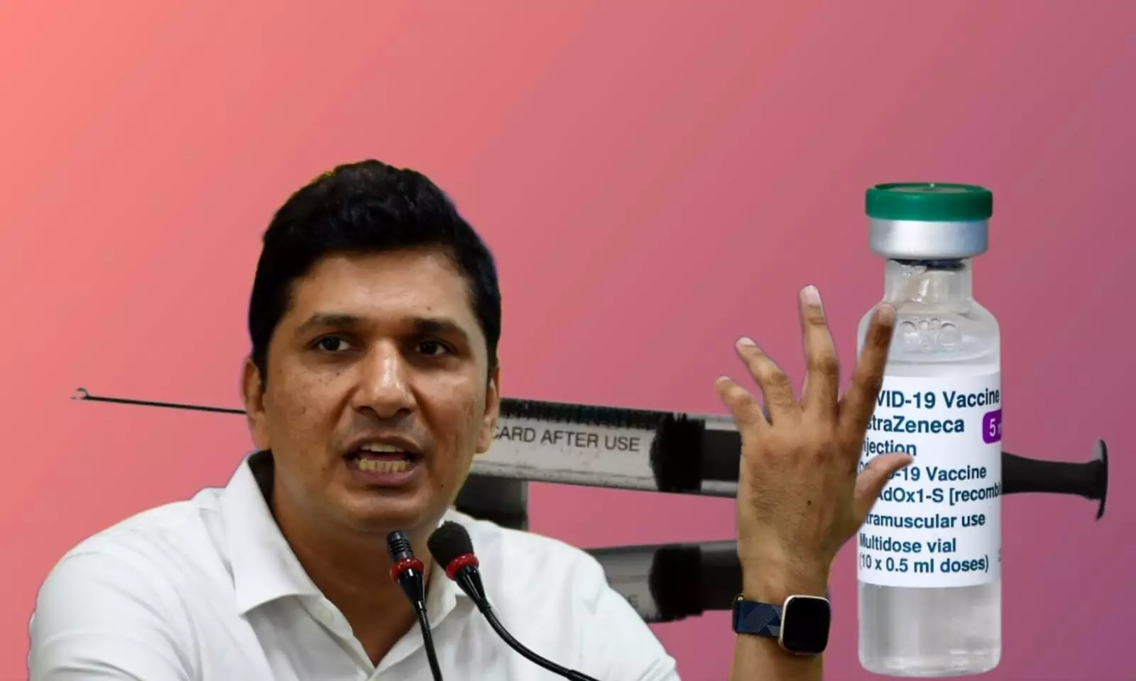 Address alleged side-effects of Covishield: Delhi health minister to Centre