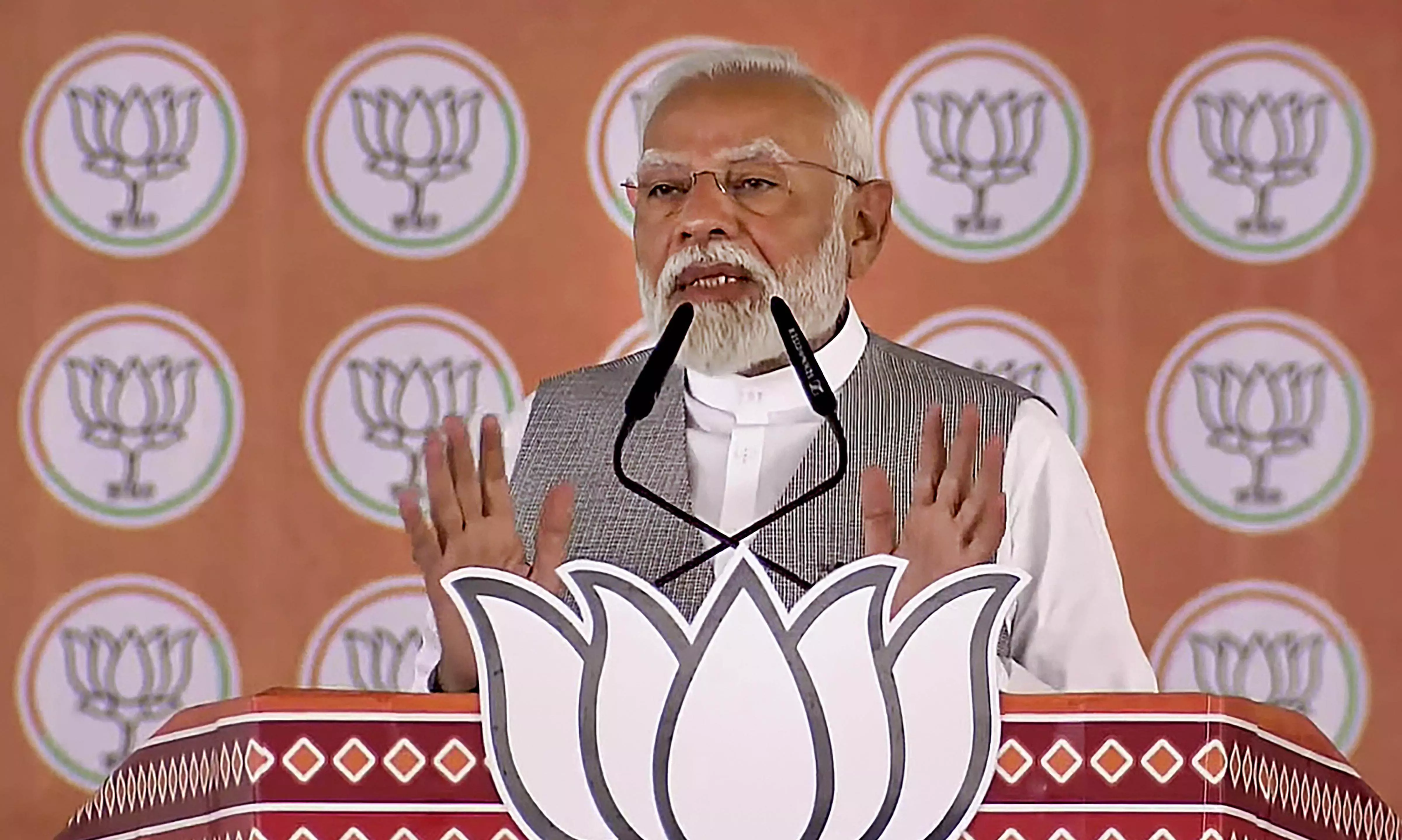 PM Modi accuses INDIA bloc of vote jihad