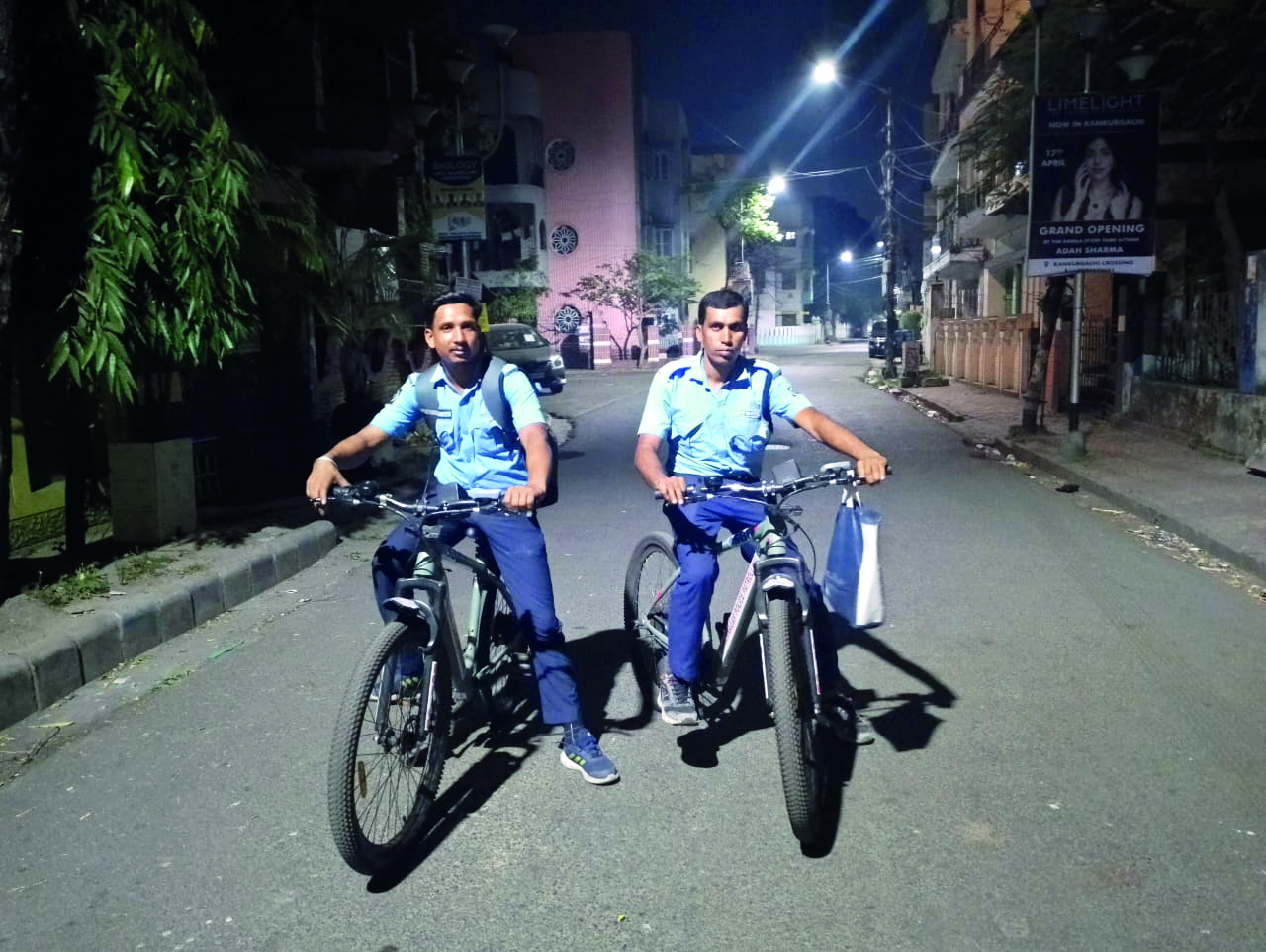 Bidhannagar City Police launches e-cycle patrolling system Bidhannagar City Police launches e-cycle patrolling system