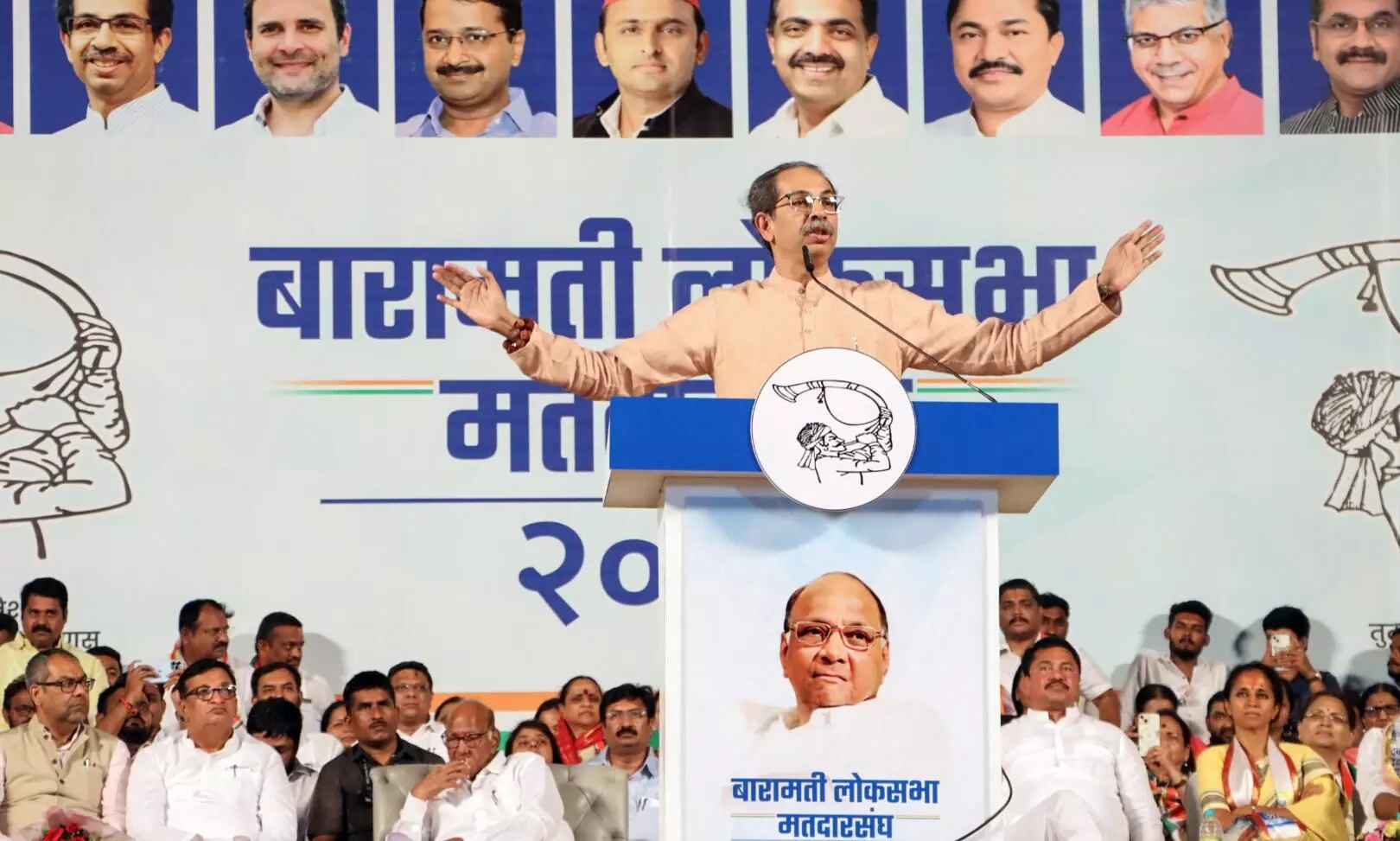Shiv Sena (UBT), NCP (SP) pin faith on new symbols in key Maha seats