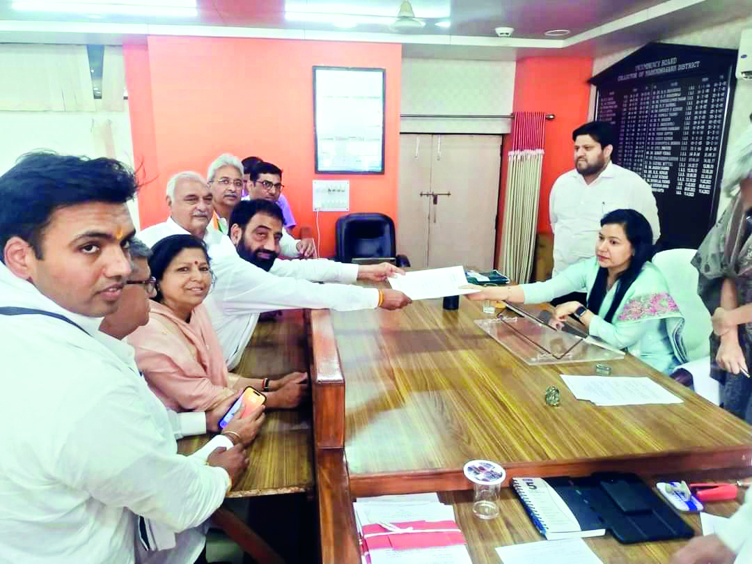 Hooda present as Rao Dan Singh files nomination