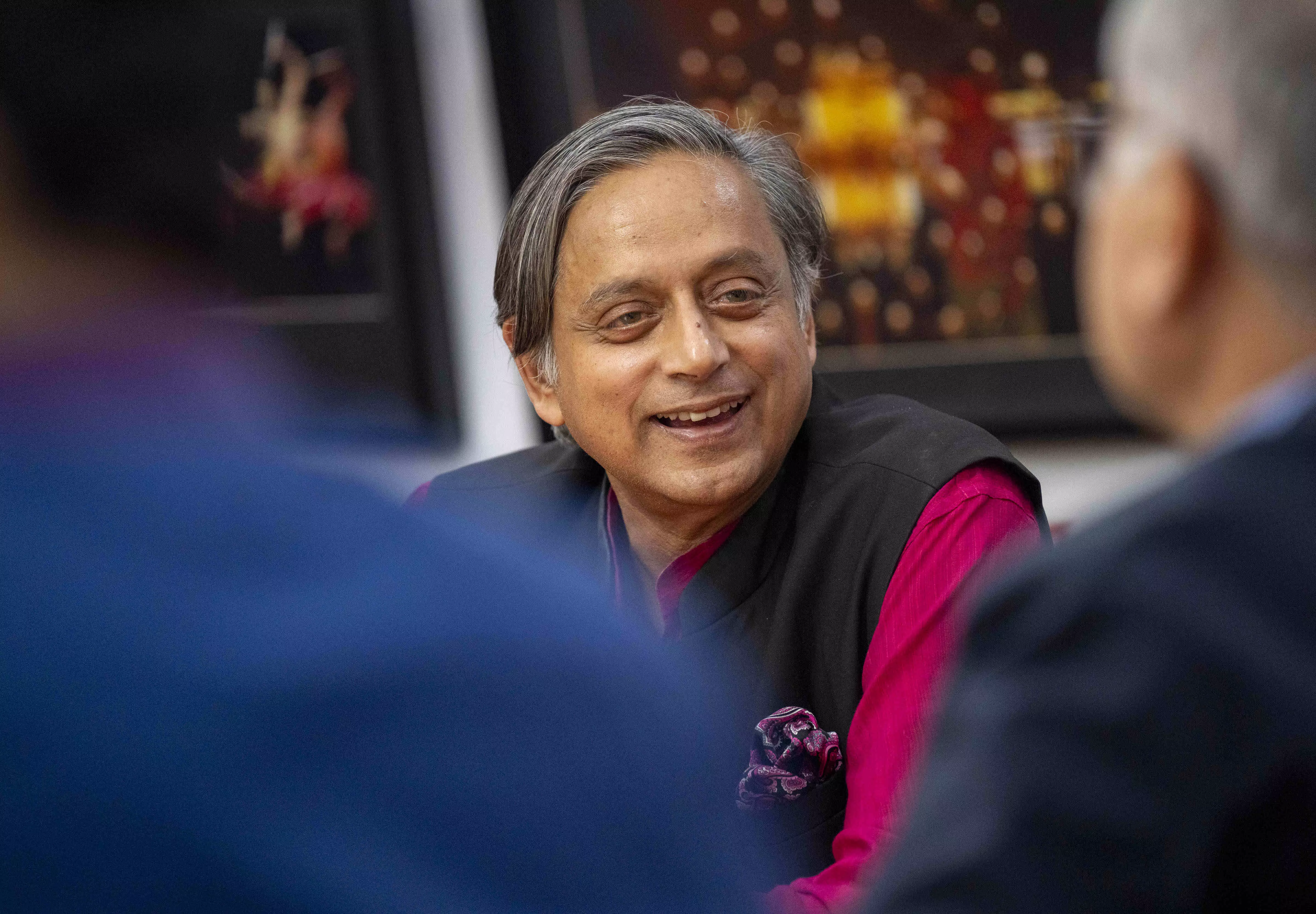 Tharoor slams BJP on inheritance tax issue Tharoor slams BJP on inheritance tax issue