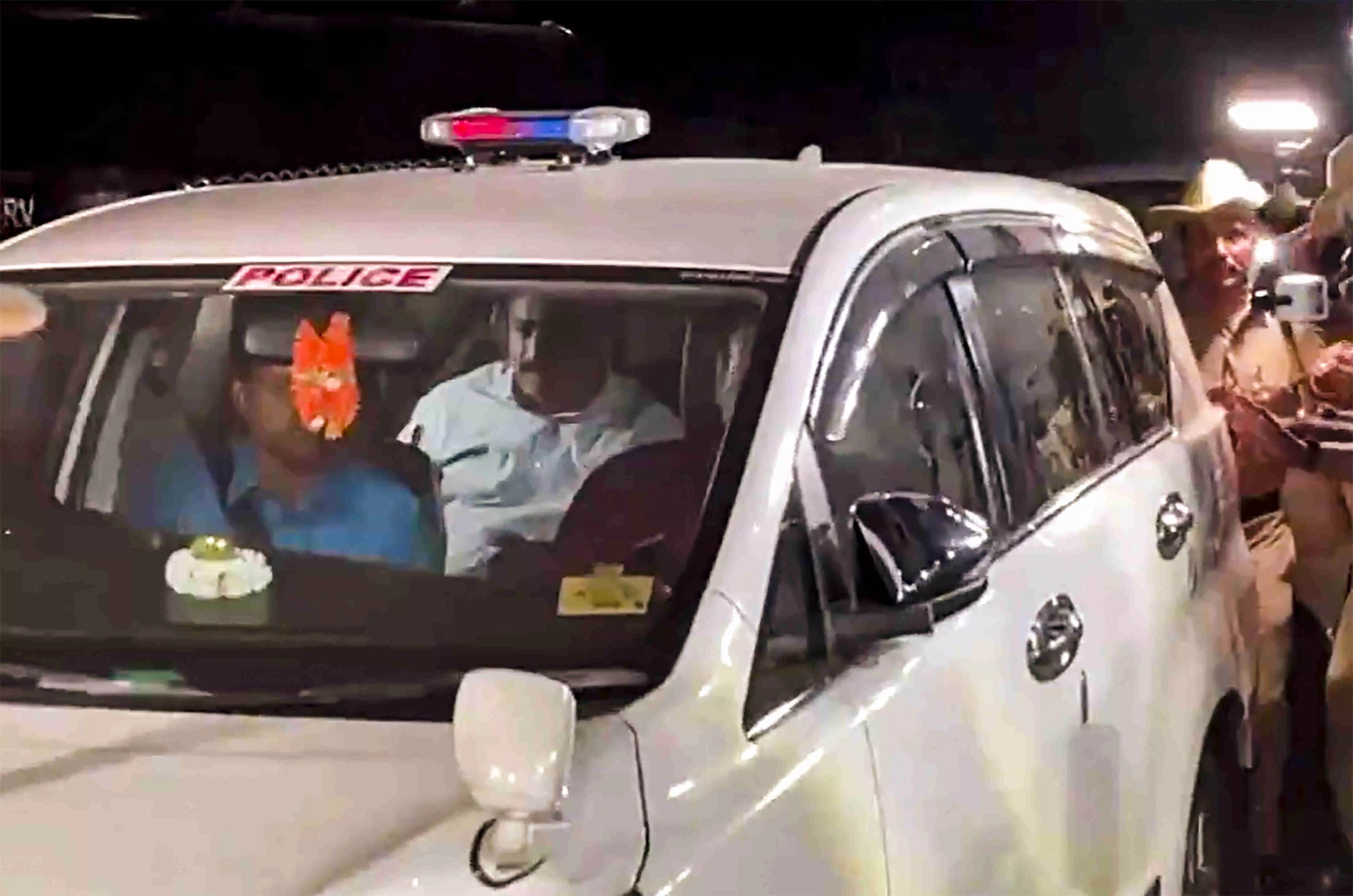 JD(S) MLA Revanna arrested from Deve Gowdas home in abduction case JD(S) MLA Revanna arrested from Deve Gowdas home in abduction case