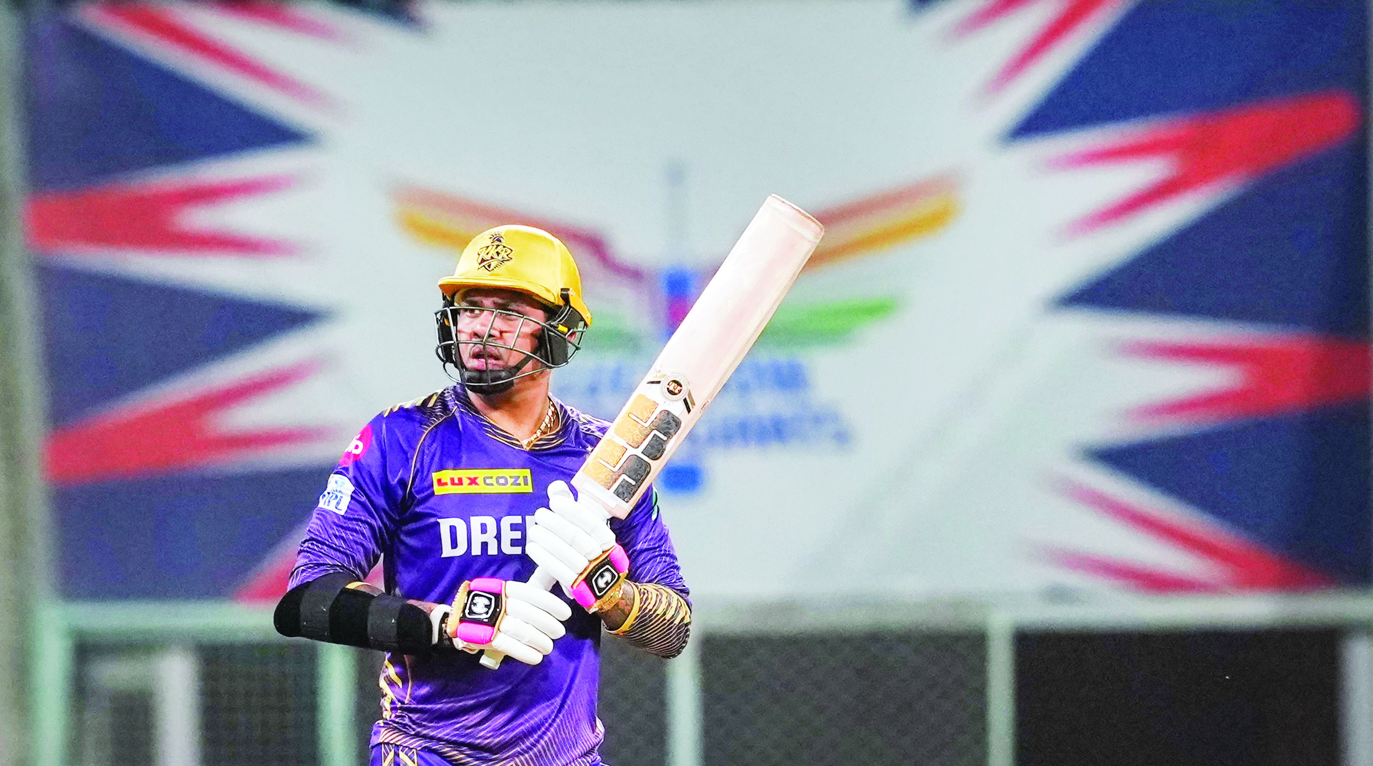 Narine stars as Kolkata Knight Riders humble LSG by 98 runs