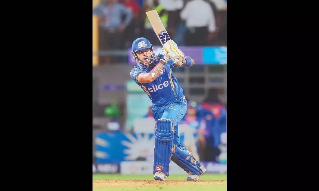 Ton-up Surya powers Mumbai to seven-wicket win over Hyderabad Ton-up Surya powers Mumbai to seven-wicket win over Hyderabad