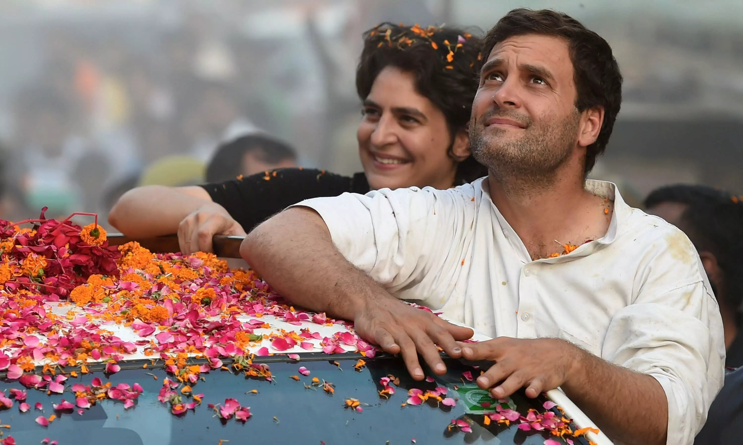 Rahul, Priyanka urge voting to protect democracy, constitution Rahul, Priyanka urge voting to protect democracy, constitution