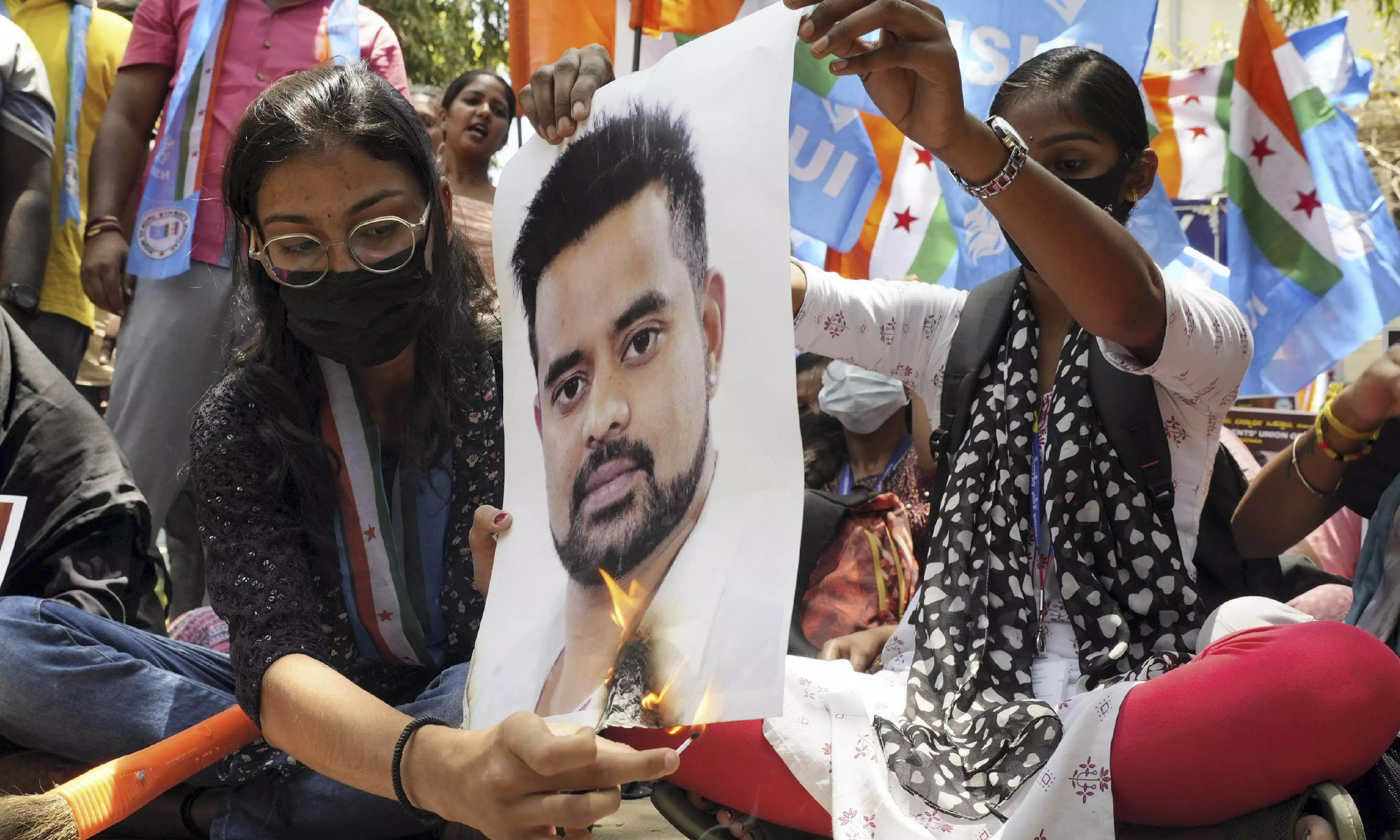 JD(S) petitions Governor Gehlot seeking CBI probe in sexual abuse case involving MP Prajwal