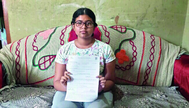 Class IX girl from S Dinajpur selected for ISRO’s Young Scientist programme