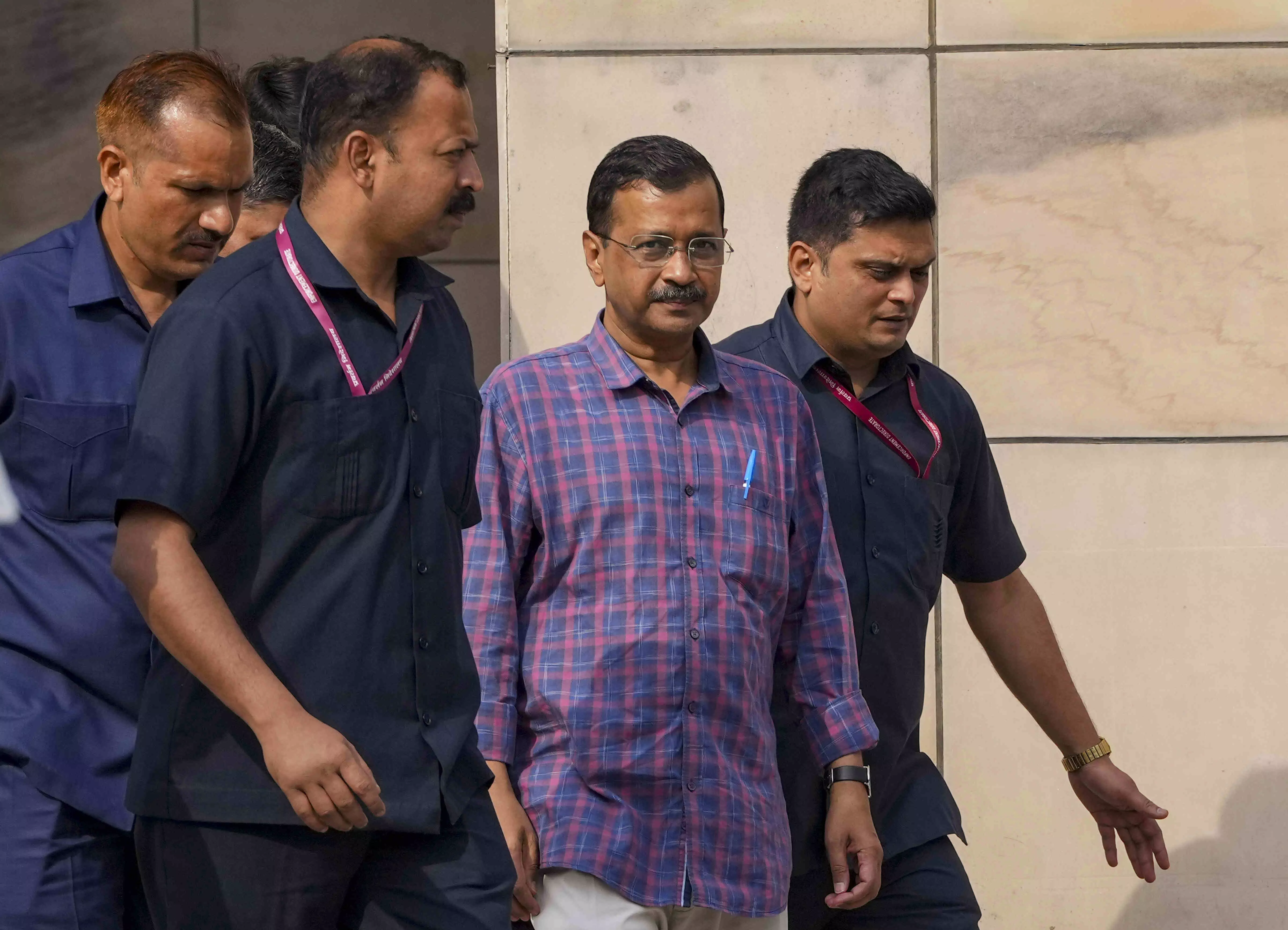 Arvind Kejriwal walks out of Tihar jail