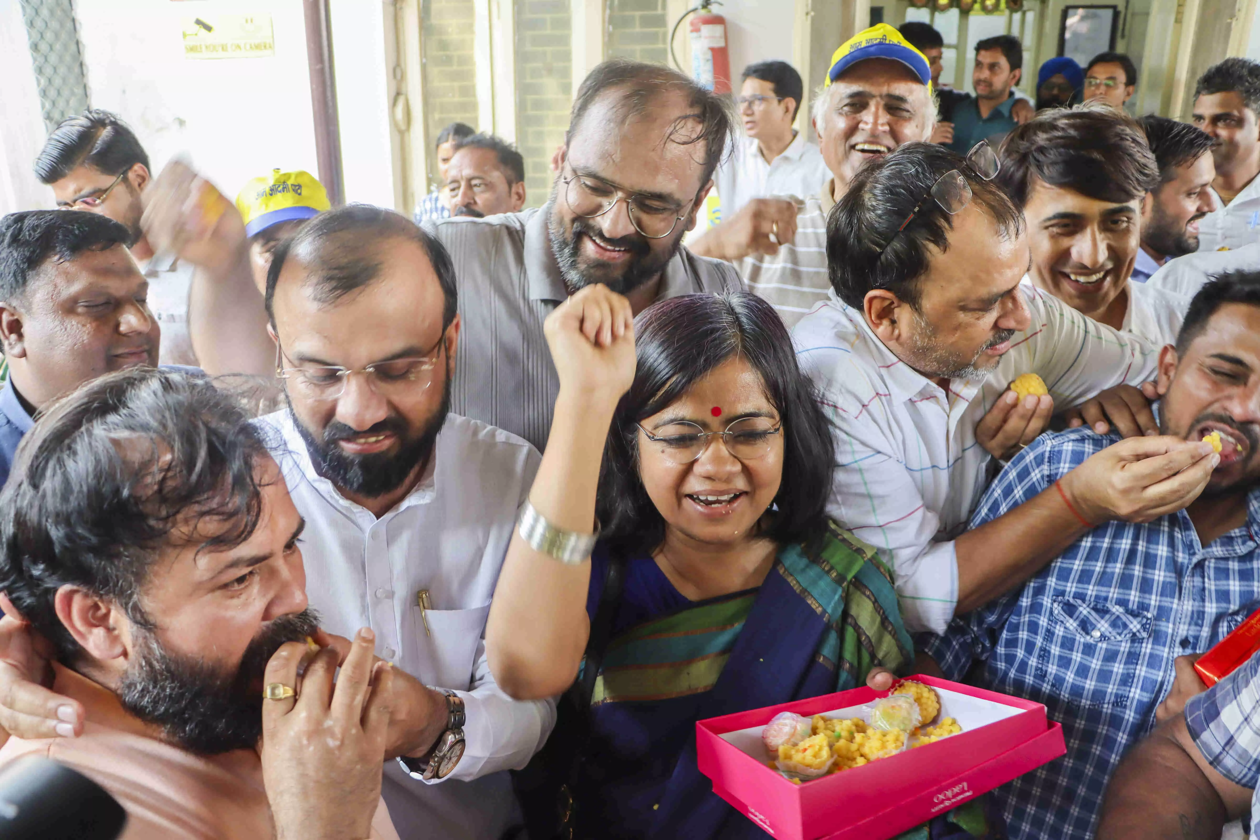 Victory of democracy: Sunita after SCs interim relief to Kejriwal Victory of democracy: Sunita after SCs interim relief to Kejriwal