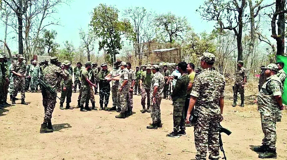 Security forces kill 12 Naxalites in Chhattisgarh, toll rises to 103 Security forces kill 12 Naxalites in Chhattisgarh, toll rises to 103