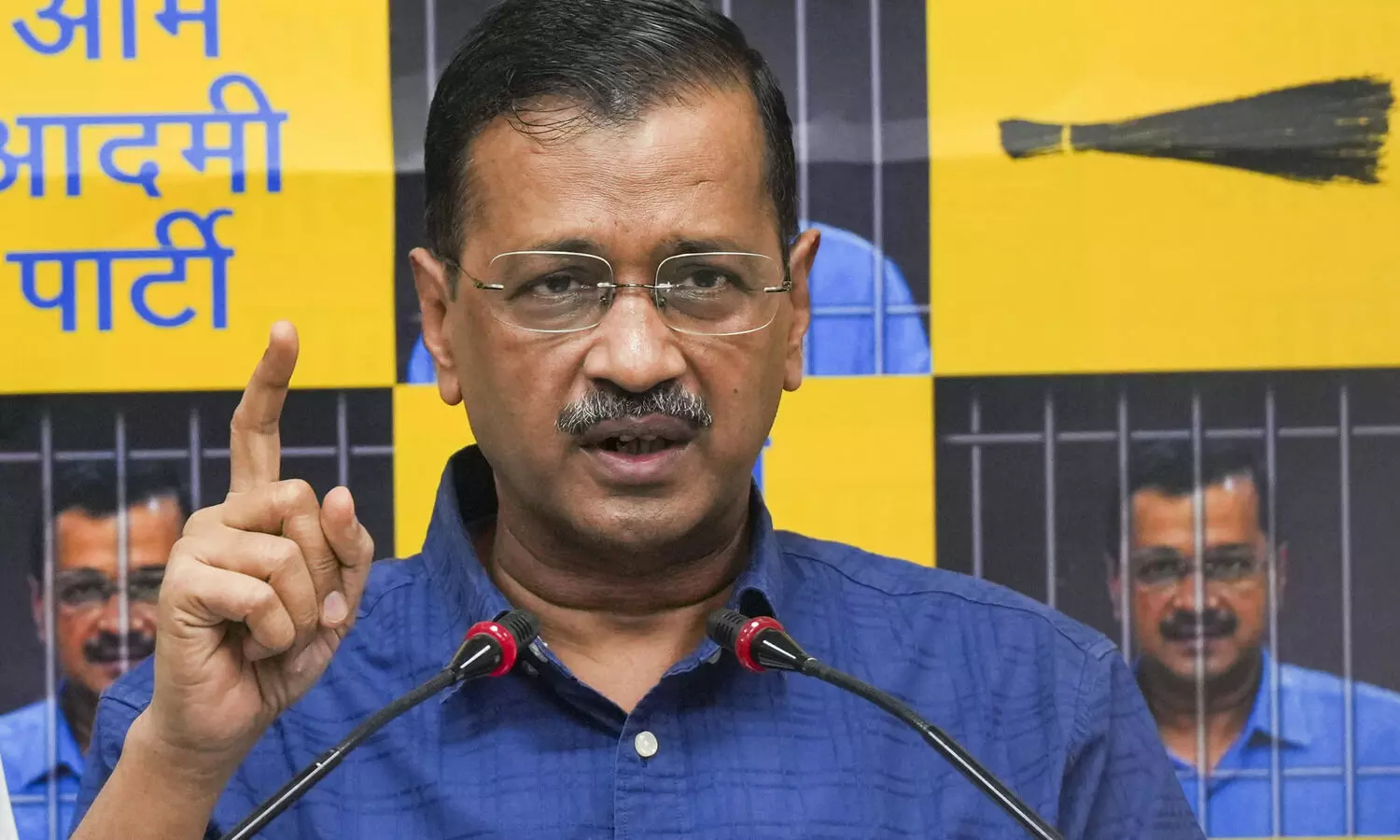 AAP chief Arvind Kejriwal announces Kejriwal ki Guarantee