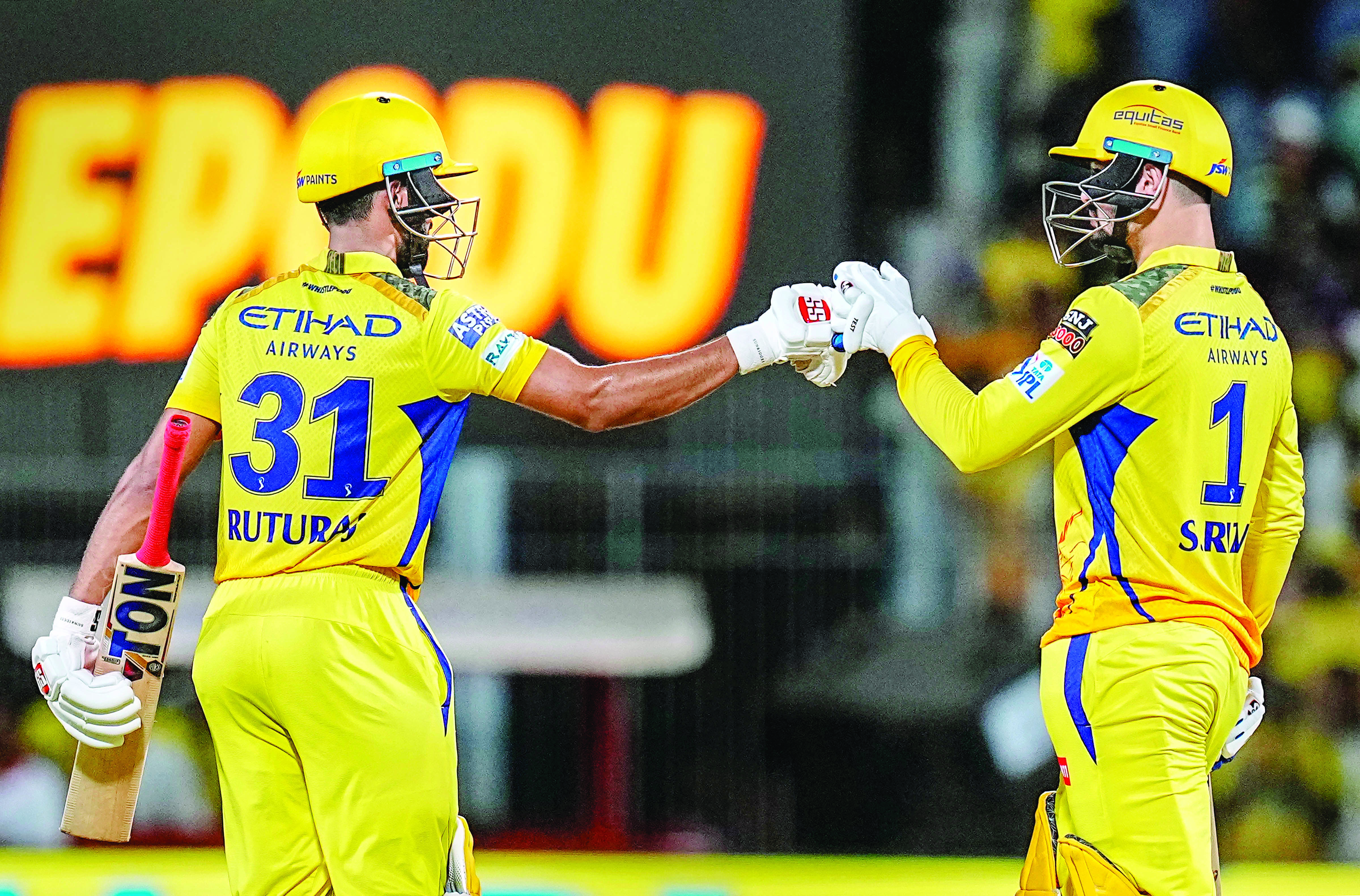 Chennai humble Royals by 5 wickets to brighten play-offs IPL prospects