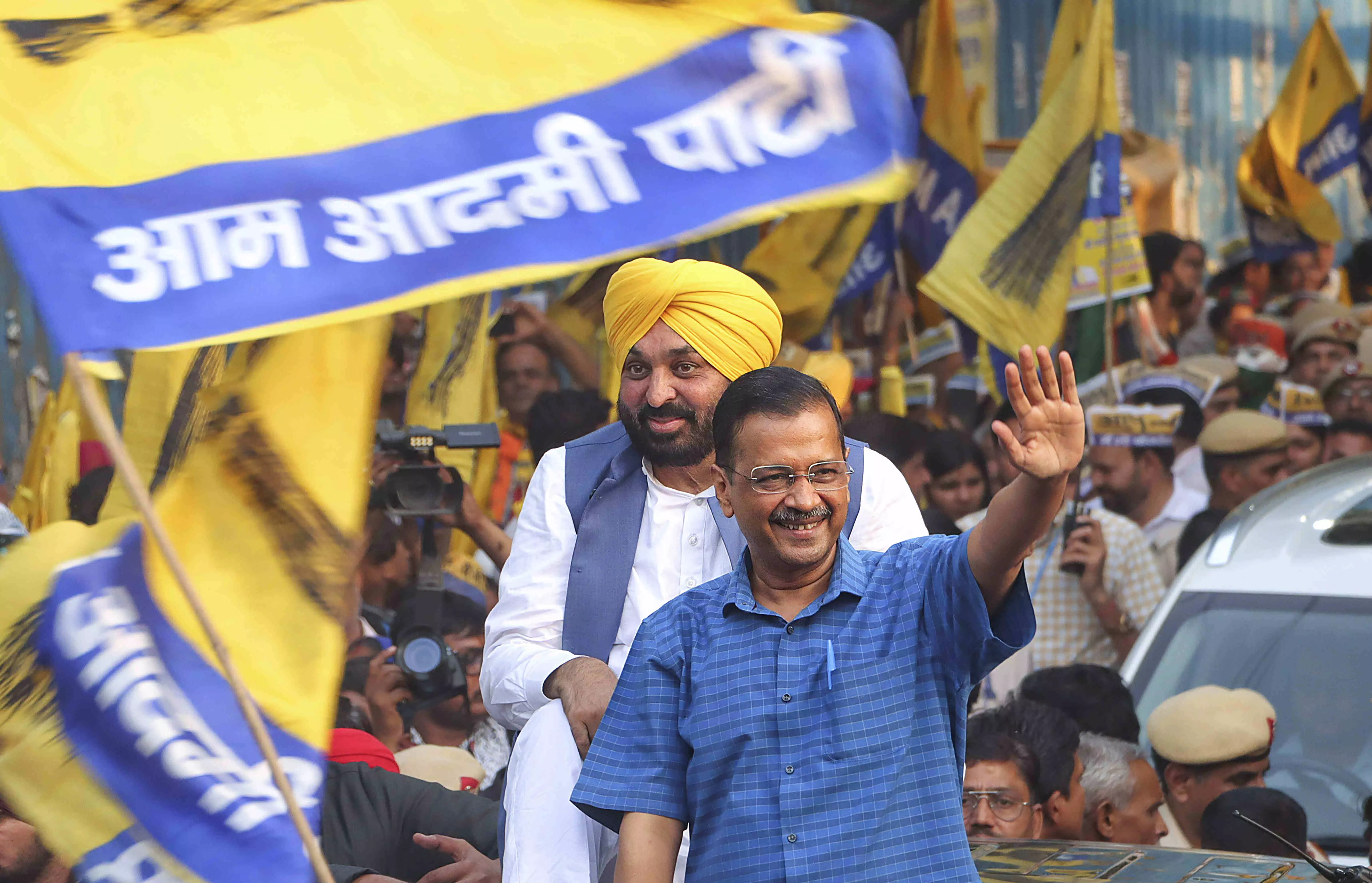 BJP had plans to topple AAP govts in Punjab, Delhi: Kejriwal