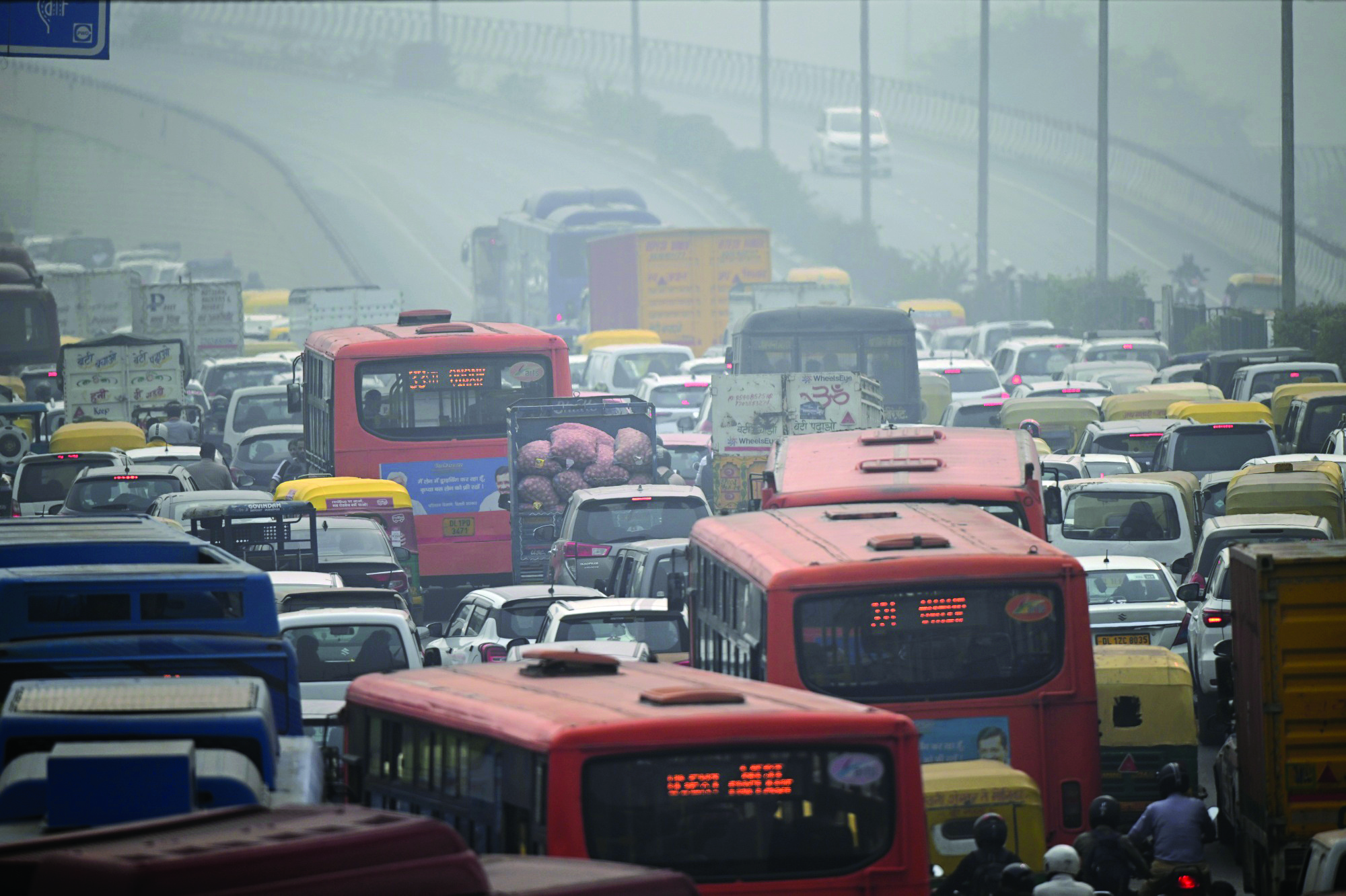 Delhi Traffic Police  records an increase in PUCC violations