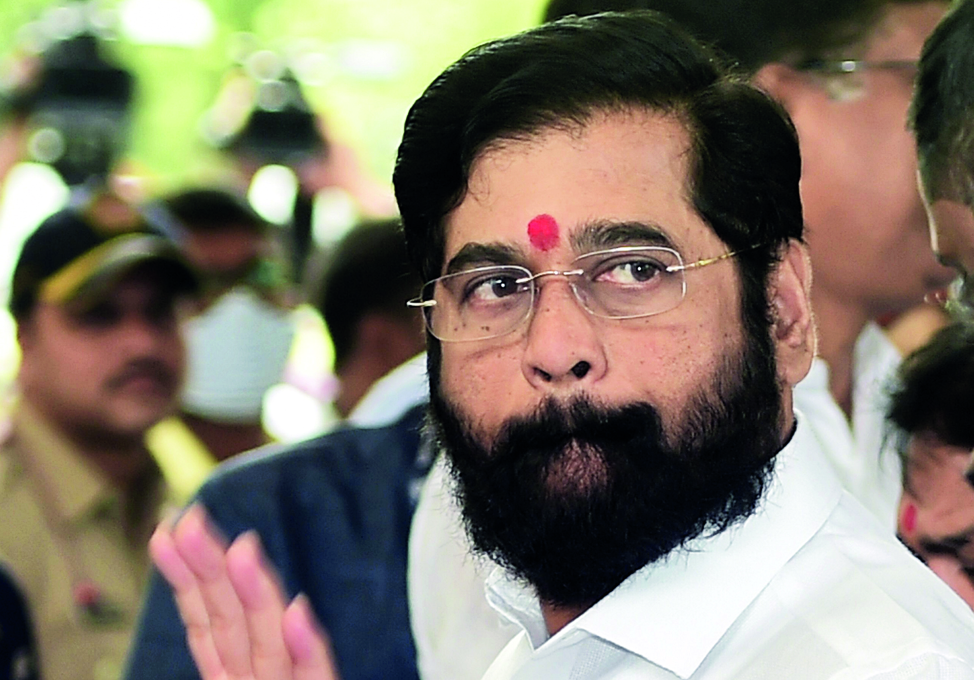 CM Shinde carried money bags in chopper, claims UBT’s Sanjay Raut