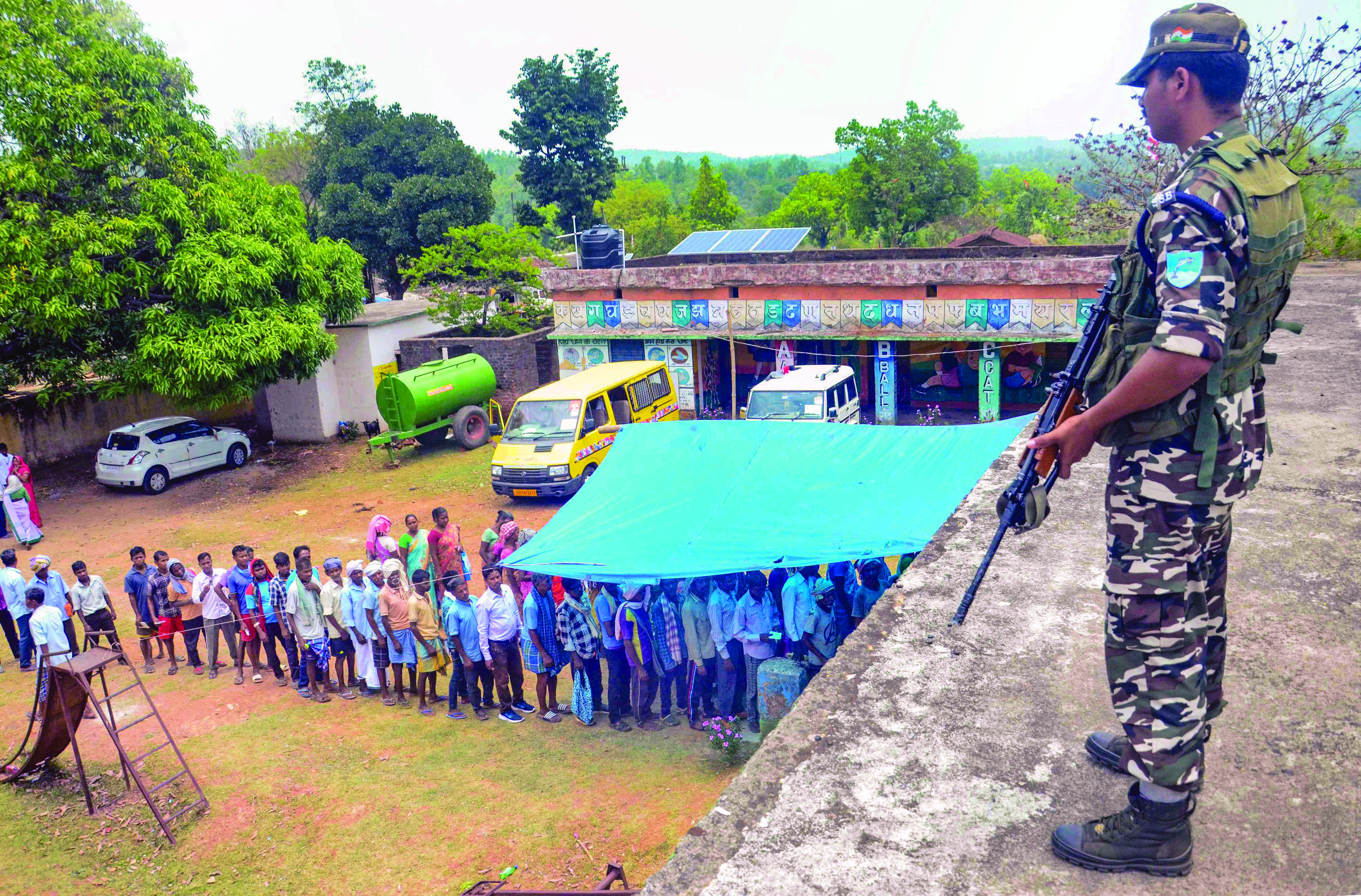 4th phase witnesses over 67% voter turnout