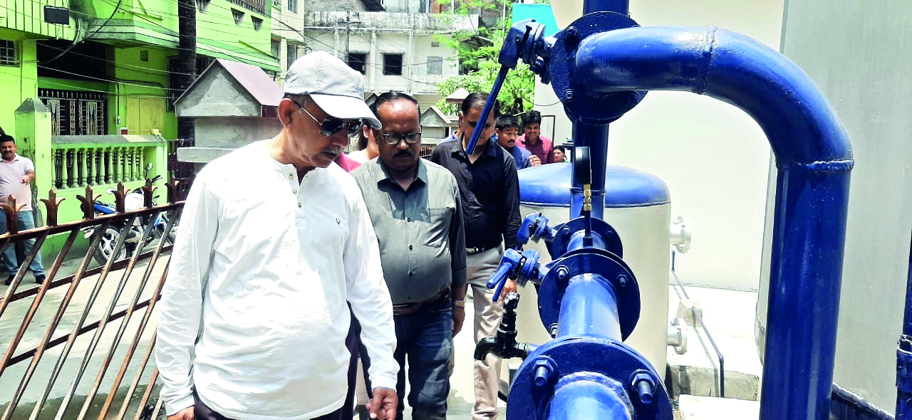 Iron remover plant installed in 3 wards