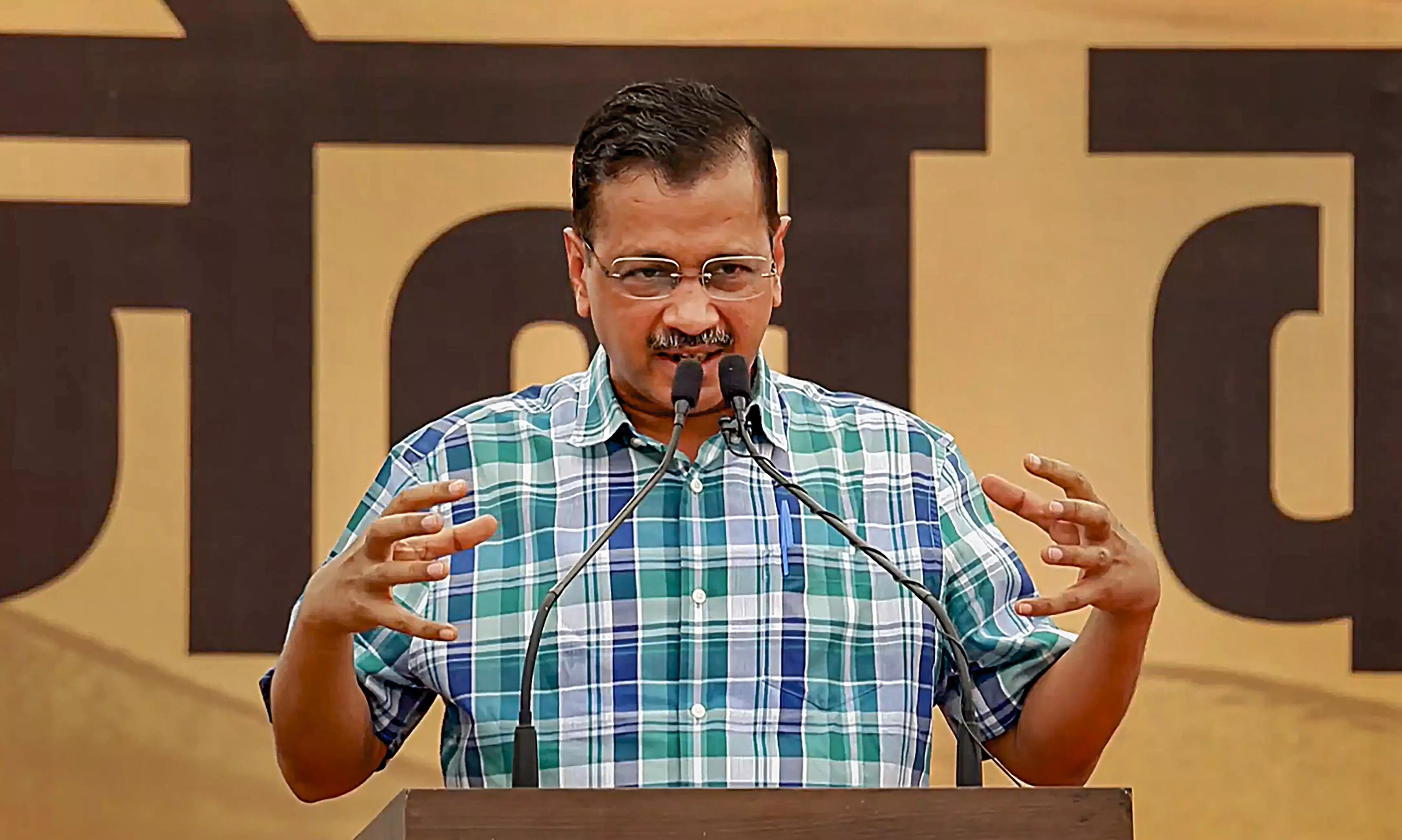BJP sent me to jail because its scared of me, says Kejriwal BJP sent me to jail because its scared of me, says Kejriwal