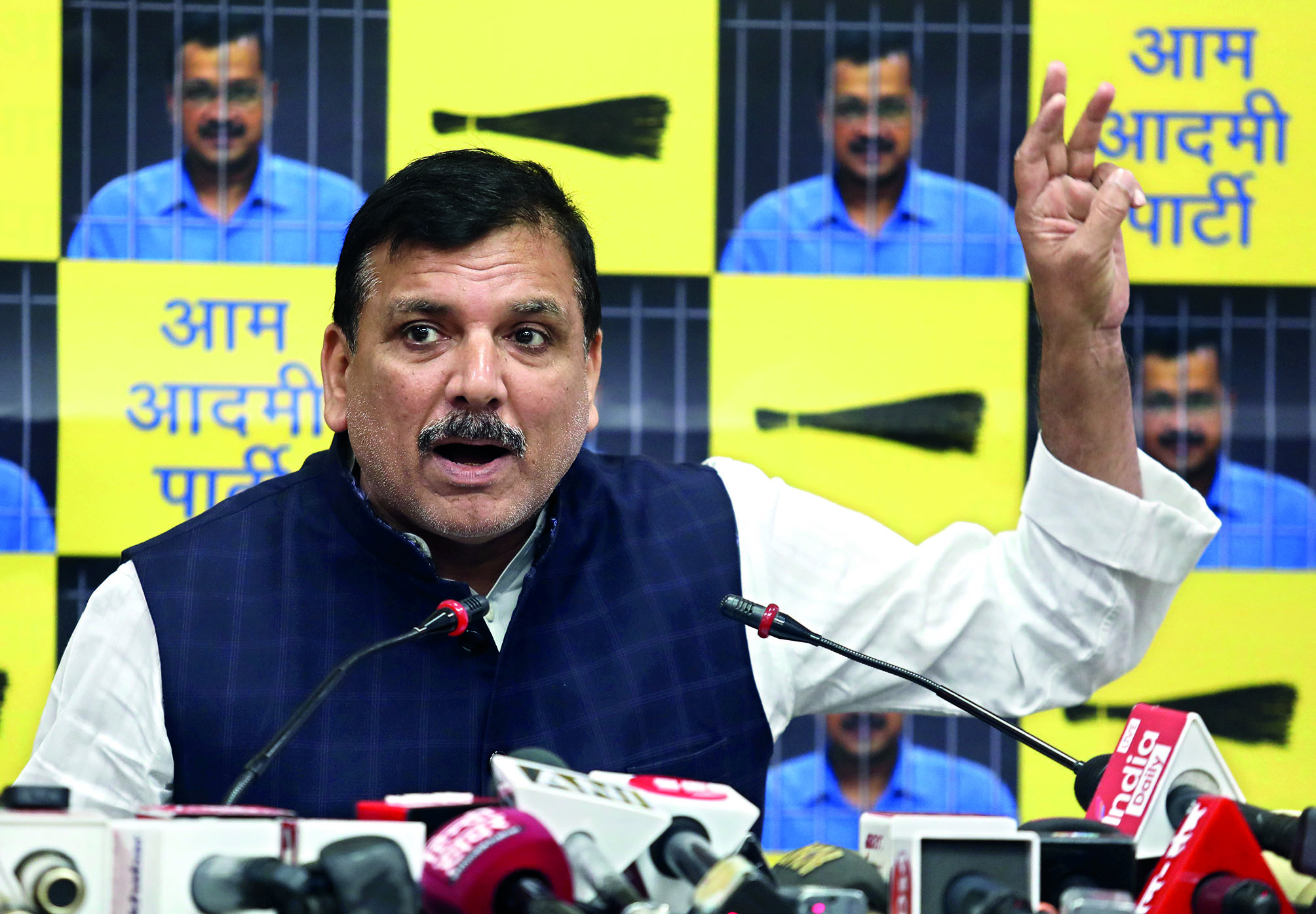 Kejriwal’s PA misbehaved with Maliwal at CM house, strict action will be taken: Sanjay Singh