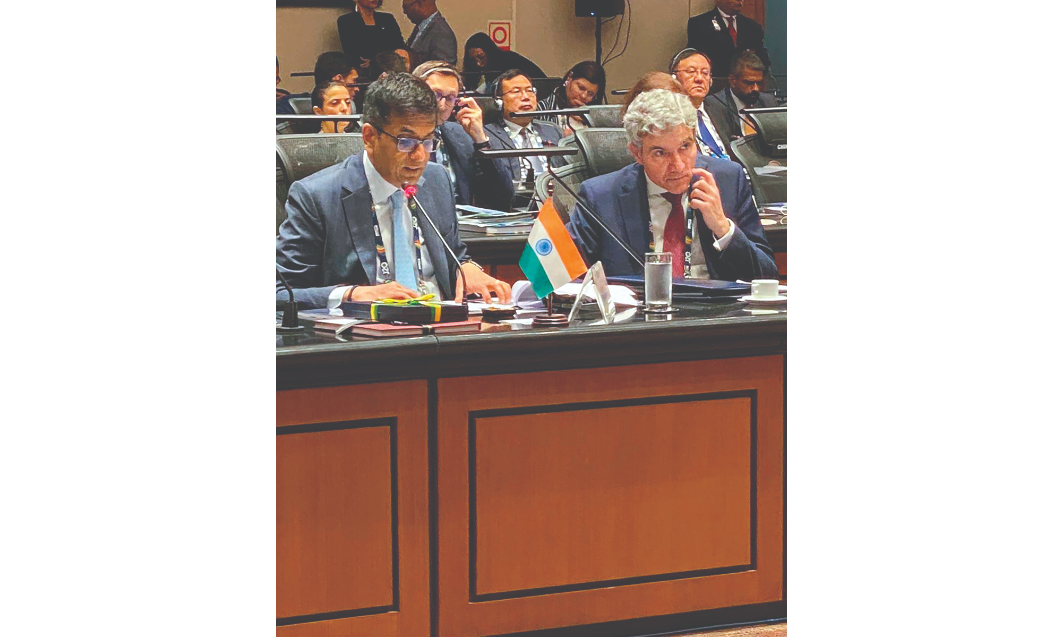 CJI advocates use of tech in judiciary at J20 summit