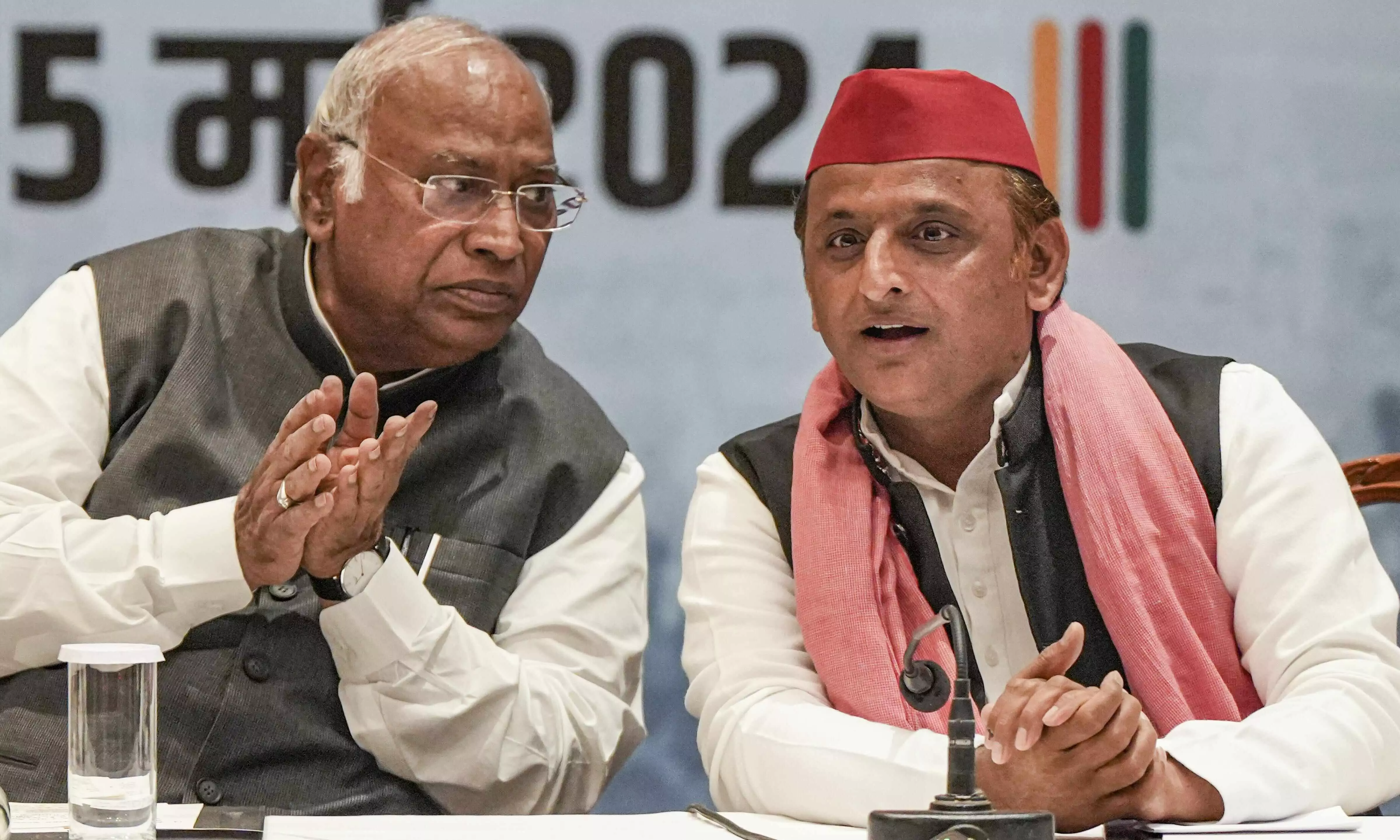 INDIA bloc set to form next government: Kharge INDIA bloc set to form next government: Kharge