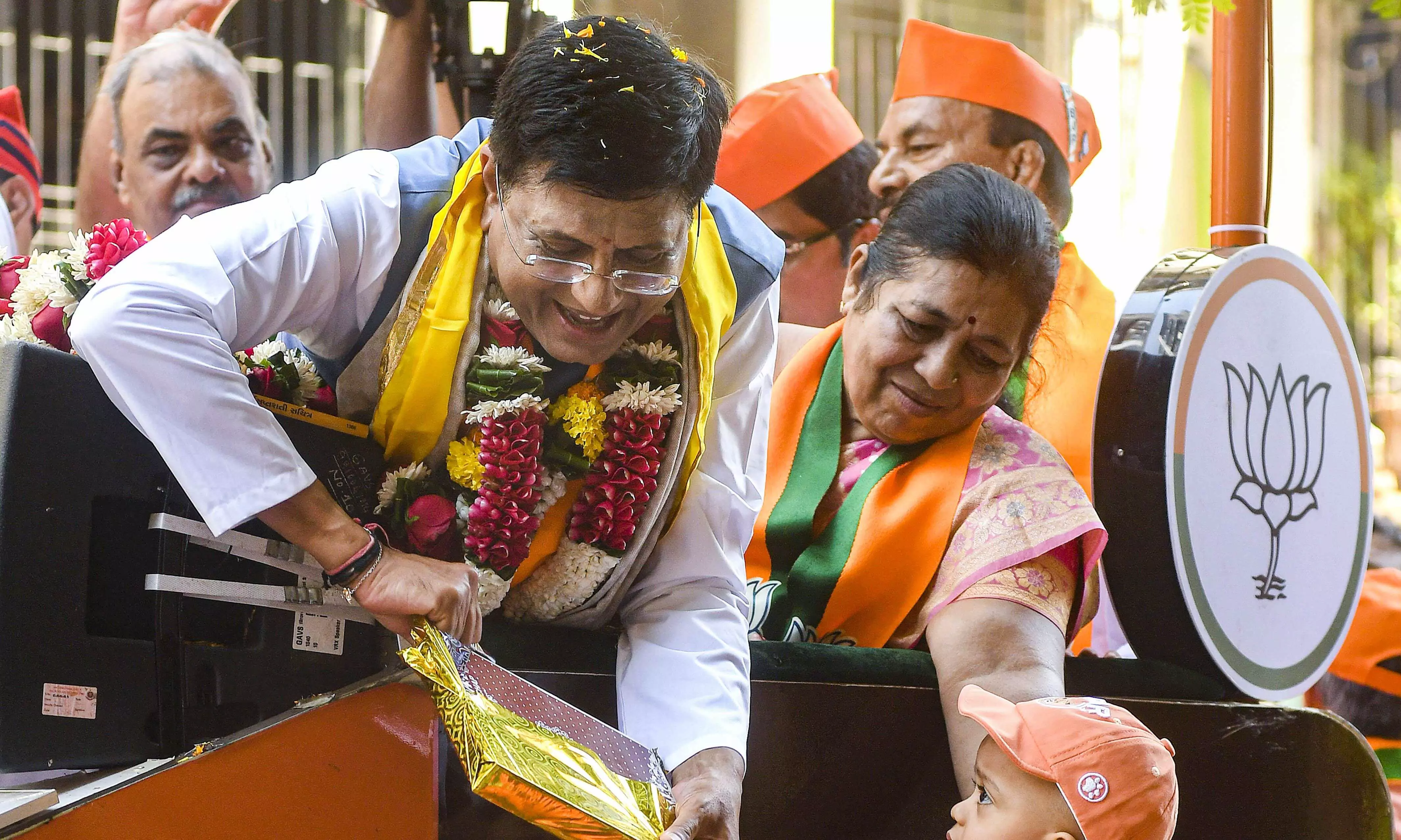 Piyush Goyal confident of victory as first-time contestant, credits Modis work