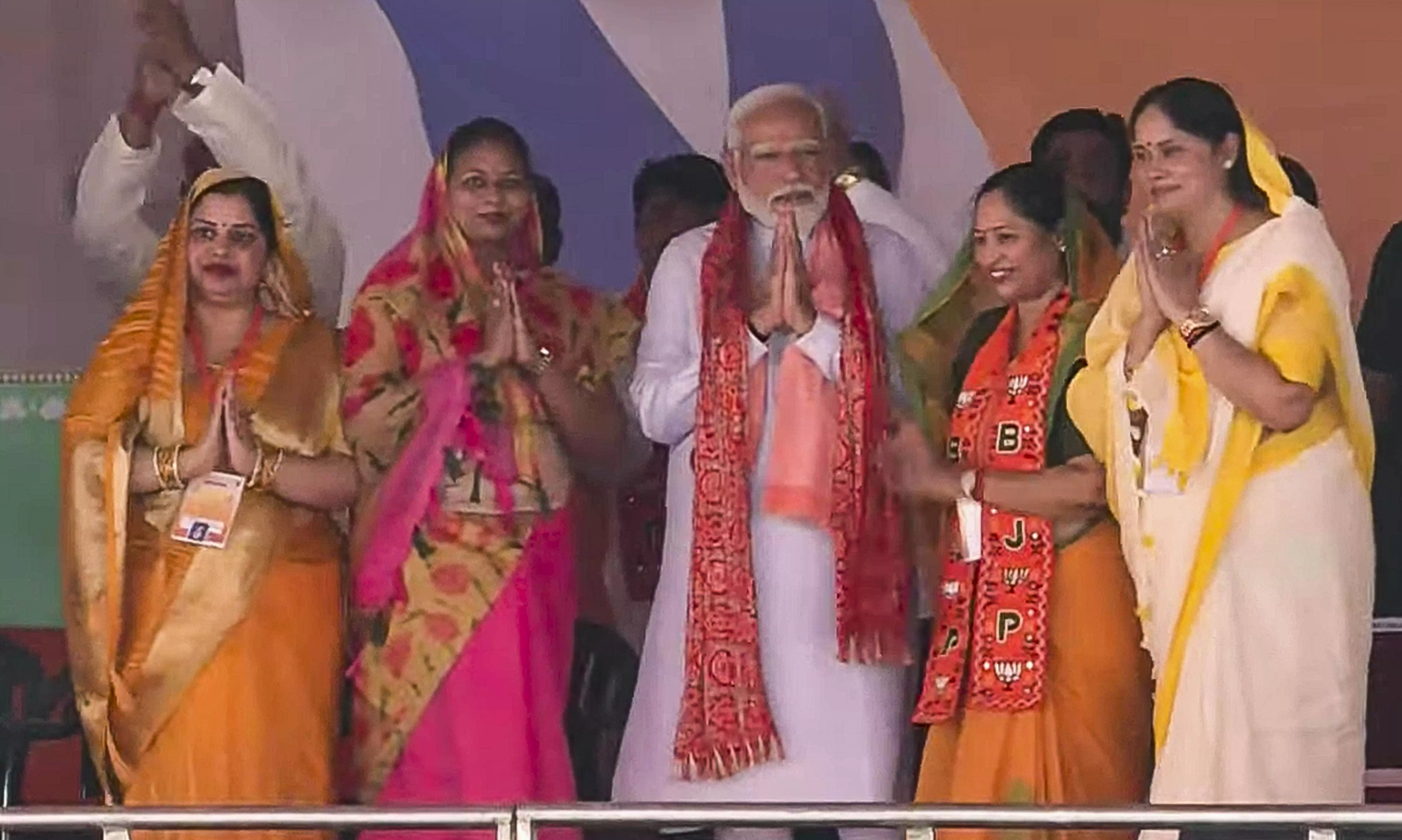 SP, Cong tried to cause riots in country by spreading lies about CAA: Modi