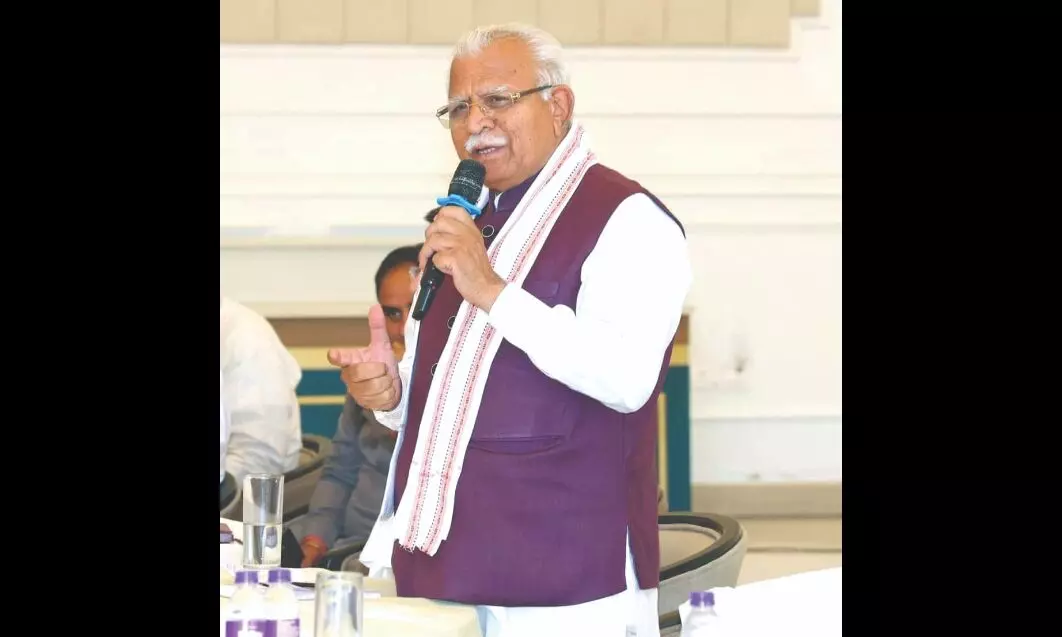 Panchayati Raj system strengthened by PM, says Khattar Panchayati Raj system strengthened by PM, says Khattar