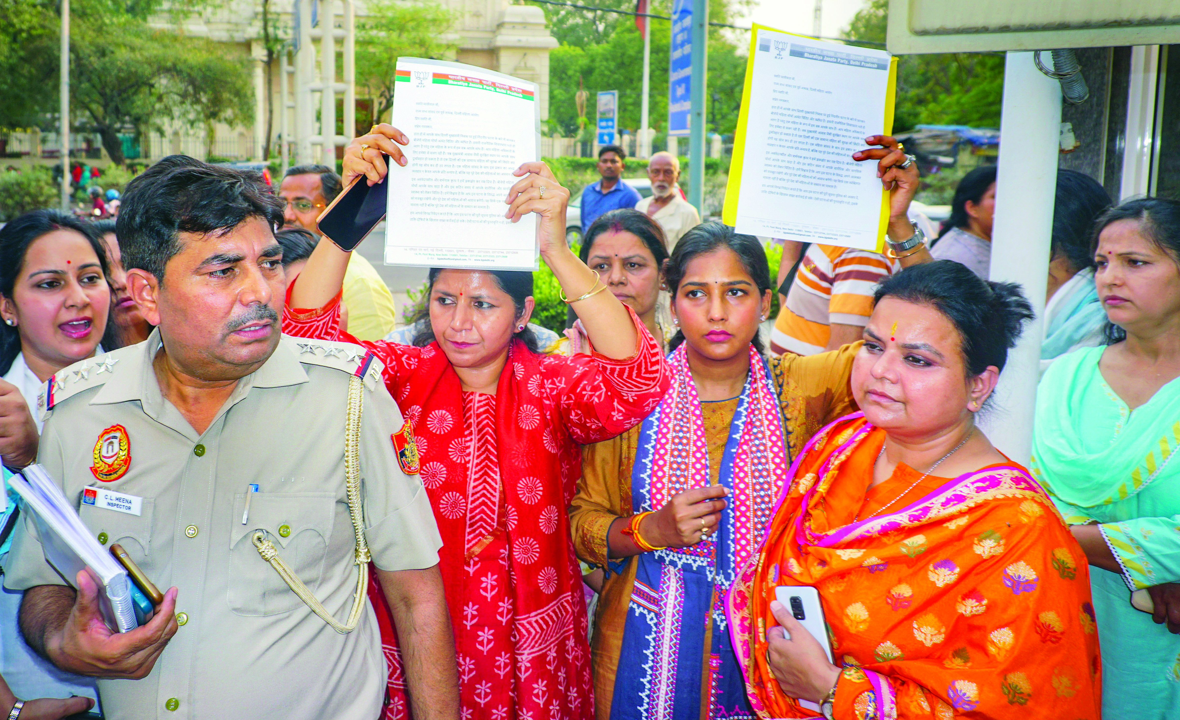 BJP assails CM for evading question on Maliwal assault BJP assails CM for evading question on Maliwal assault